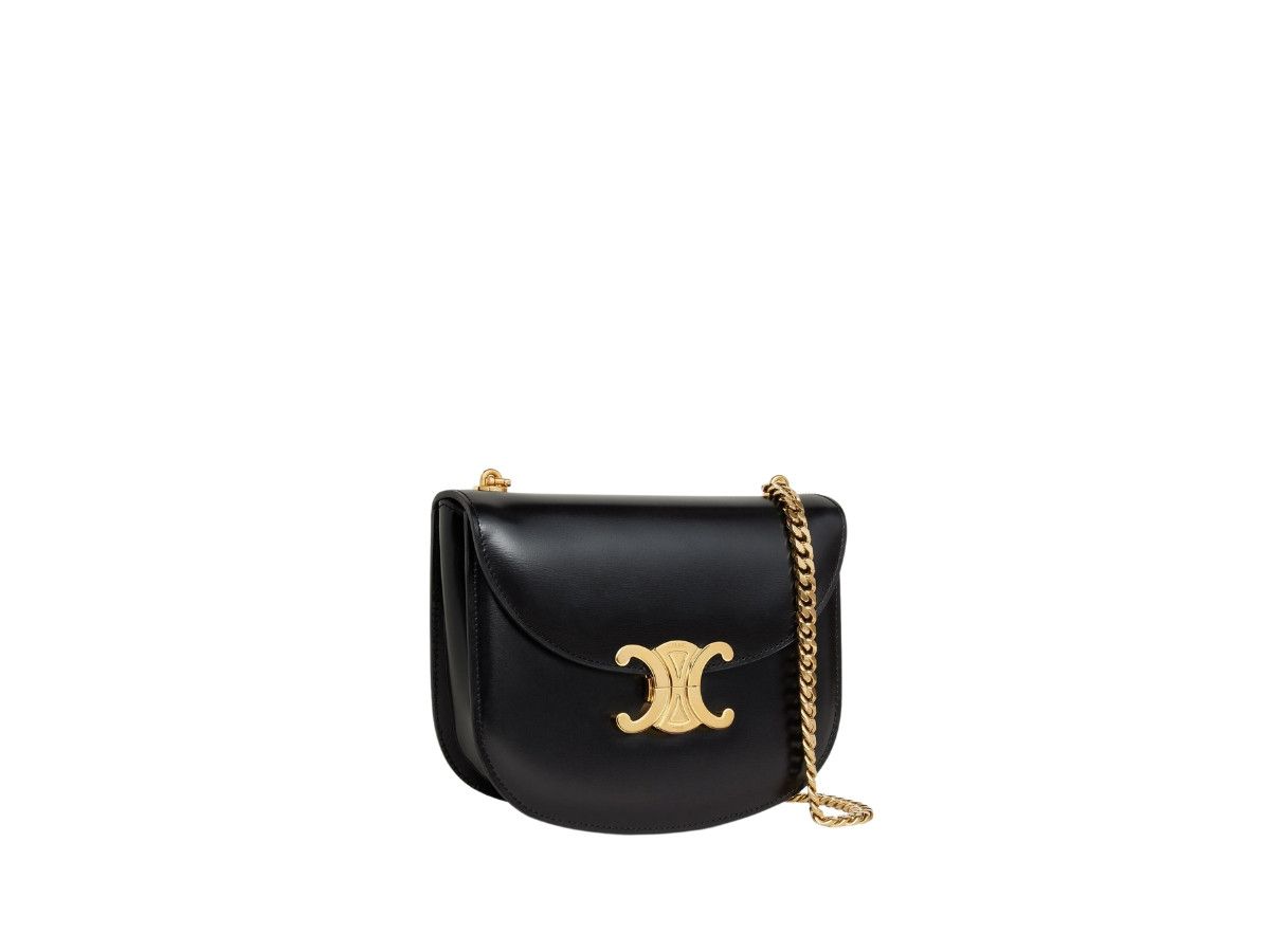 Celine o1w1db10326 110973BF4 Size:OS/Chain Crossbody Bag in Black Size ONE SIZE - 2 Thumbnail