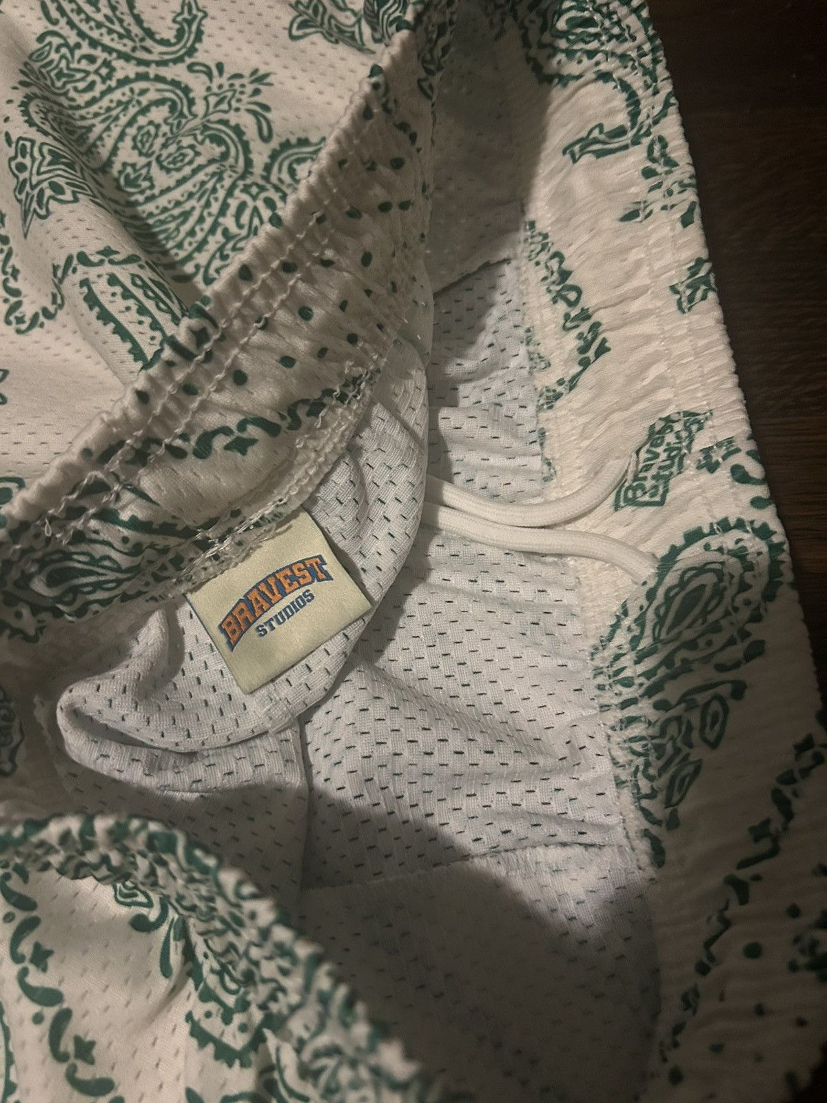 Bravest Studios Bravest Green Paisley Shorts Size US 32 / EU 48 - 3 Thumbnail