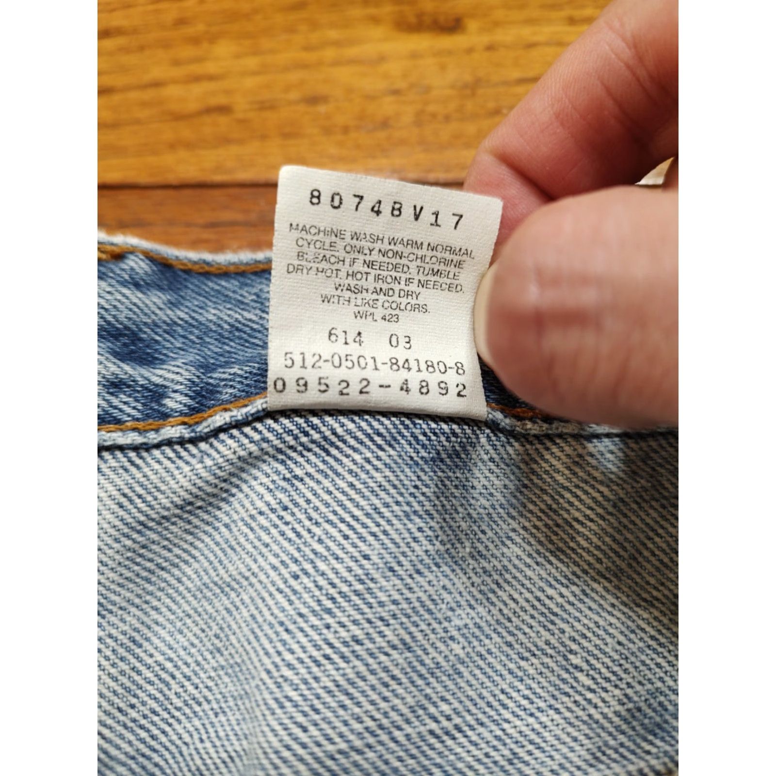 Levi's VINTAGE Levi's Jeans 550 Relaxed Fit Tapered Leg 20W Womens Blue USA Made 36x31 90s Retro Size 42" / US 20 - 7 Thumbnail