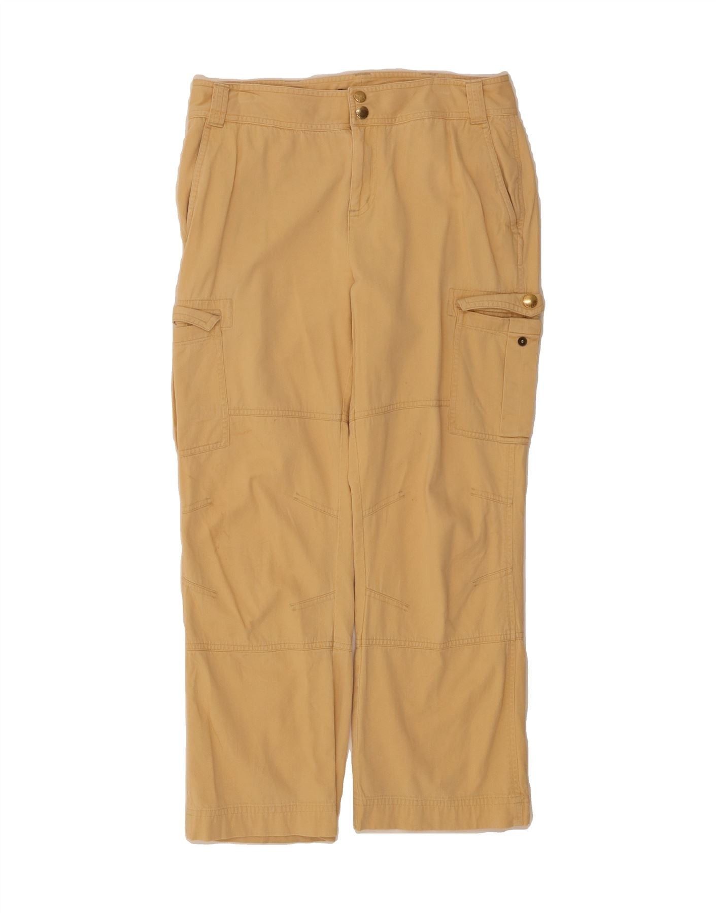 Ralph Lauren Womens Straight Cargo Trousers US 6 Medium W28 L26 Beige Size 26" / US 2 / IT 38 - 1 Thumbnail