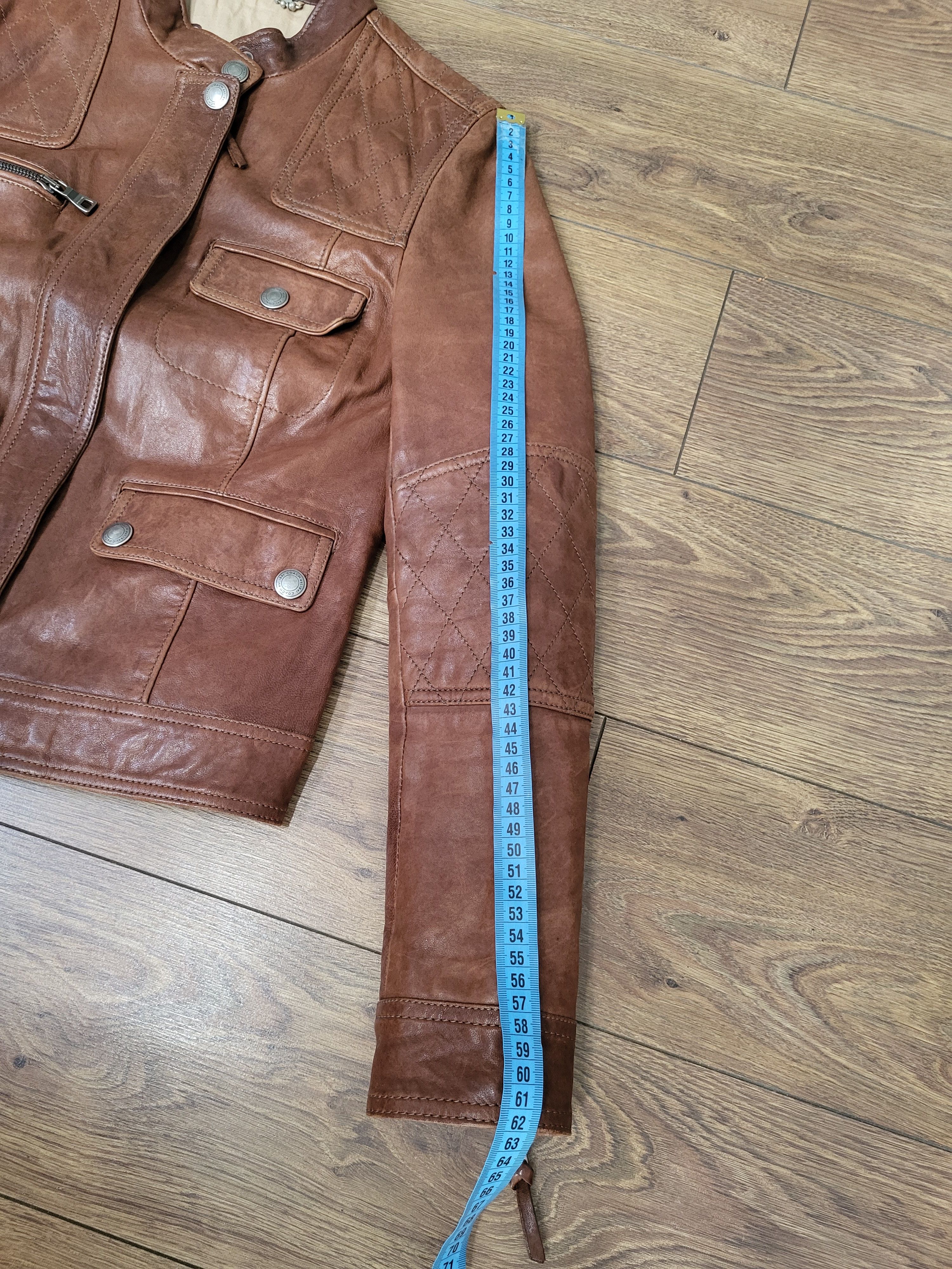 Coach Coach leather biker jacket S Size S / US 4 / IT 40 - 21 Thumbnail