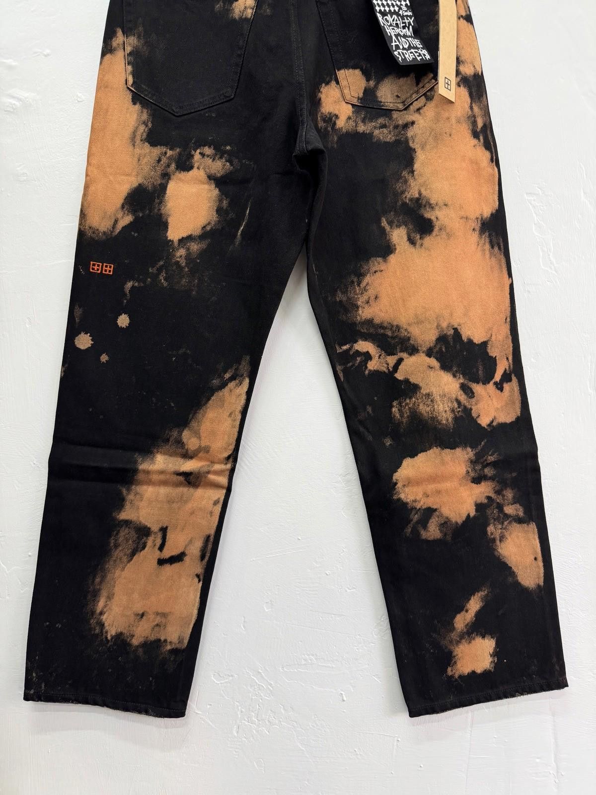 Ksubi new Ksubi mens denim jeans anti k black hellfire orange 32 Size US 32 / EU 48 - 7 Thumbnail