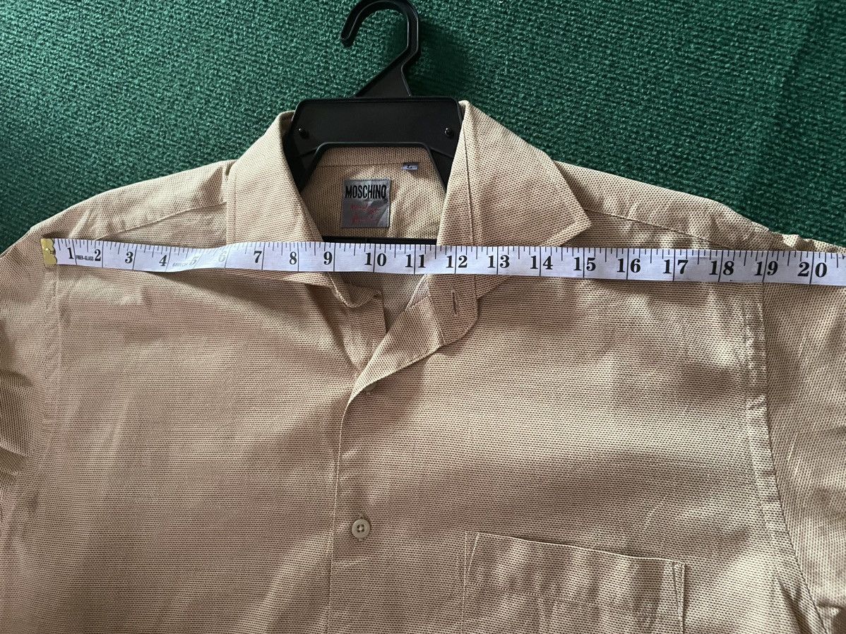 Moschino Vintage Moschino Long Sleeve Buttons Ups Shirt Size US L / EU 52-54 / 3 - 9 Thumbnail