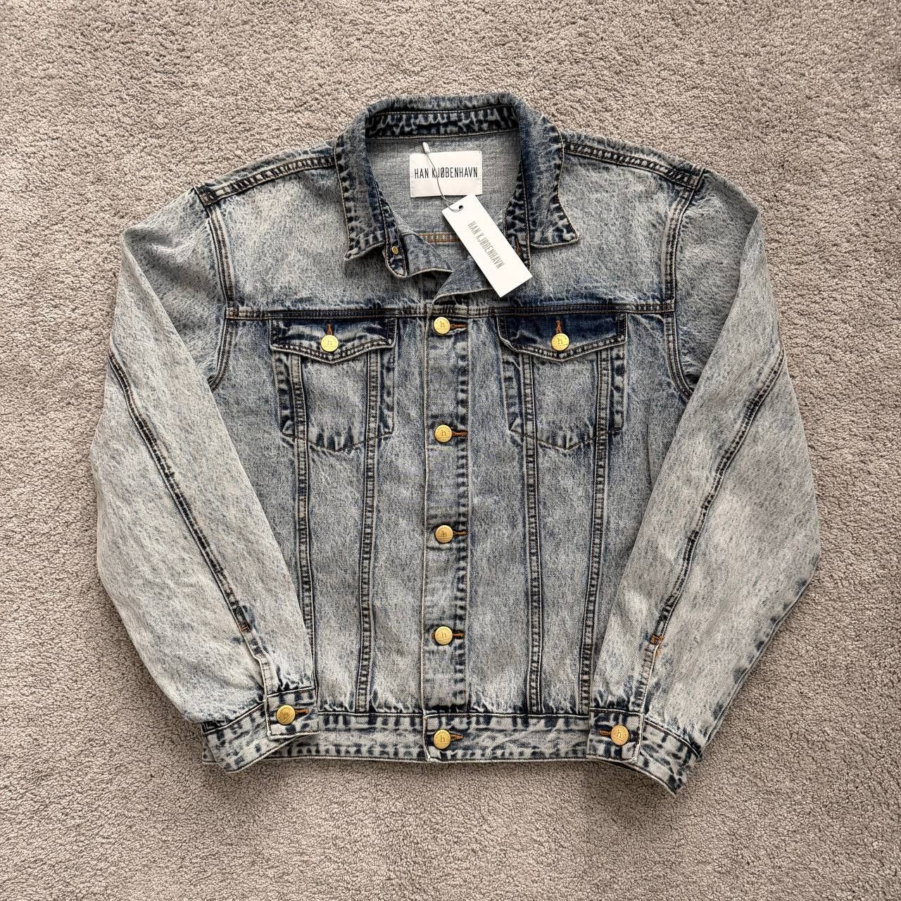 RRP 486$ Han Kjobenhavn Washed style Denim Jacket