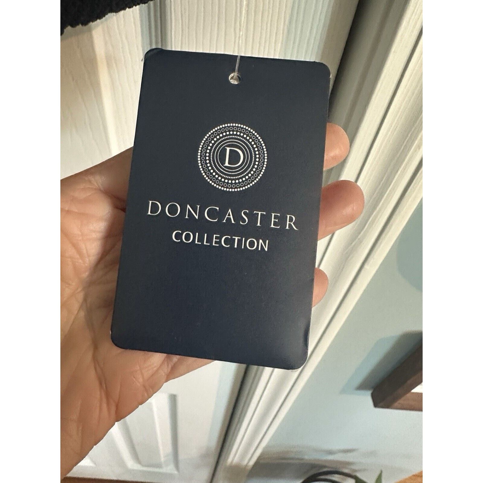 Other Doncaster Womens Navy Blue Jacket Blazer Size 8 New $495 Size M / US 6-8 / IT 42-44 - 3 Thumbnail