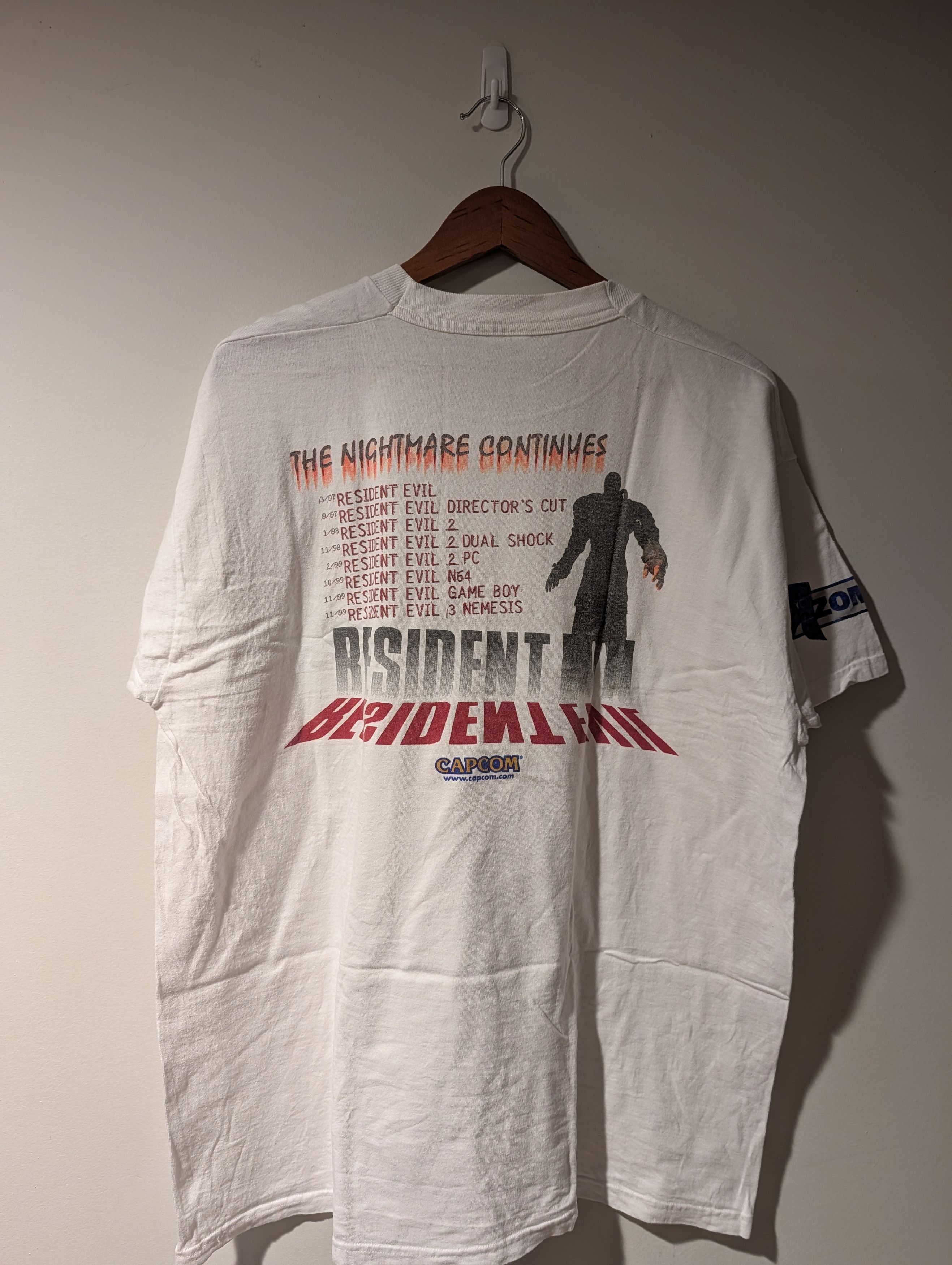 Anime × Playstation × Vintage Vintage Resident Evil Crow Flesh