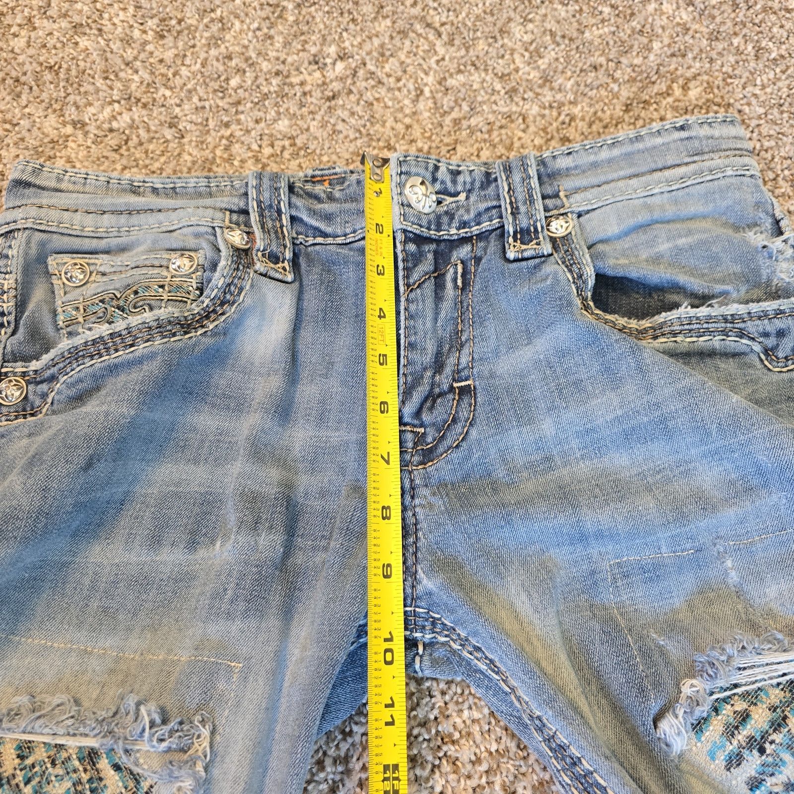 Rock Revival Rock Revival Men's Blue Denim Tom Straight Jeans - Size 32 Size US 32 / EU 48 - 8 Thumbnail