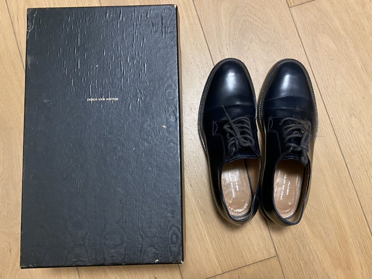 Dries Van Noten Dries Van Noten Leather Oxford Women’s Size 38 Size US 8 / IT 38 - 1 Thumbnail