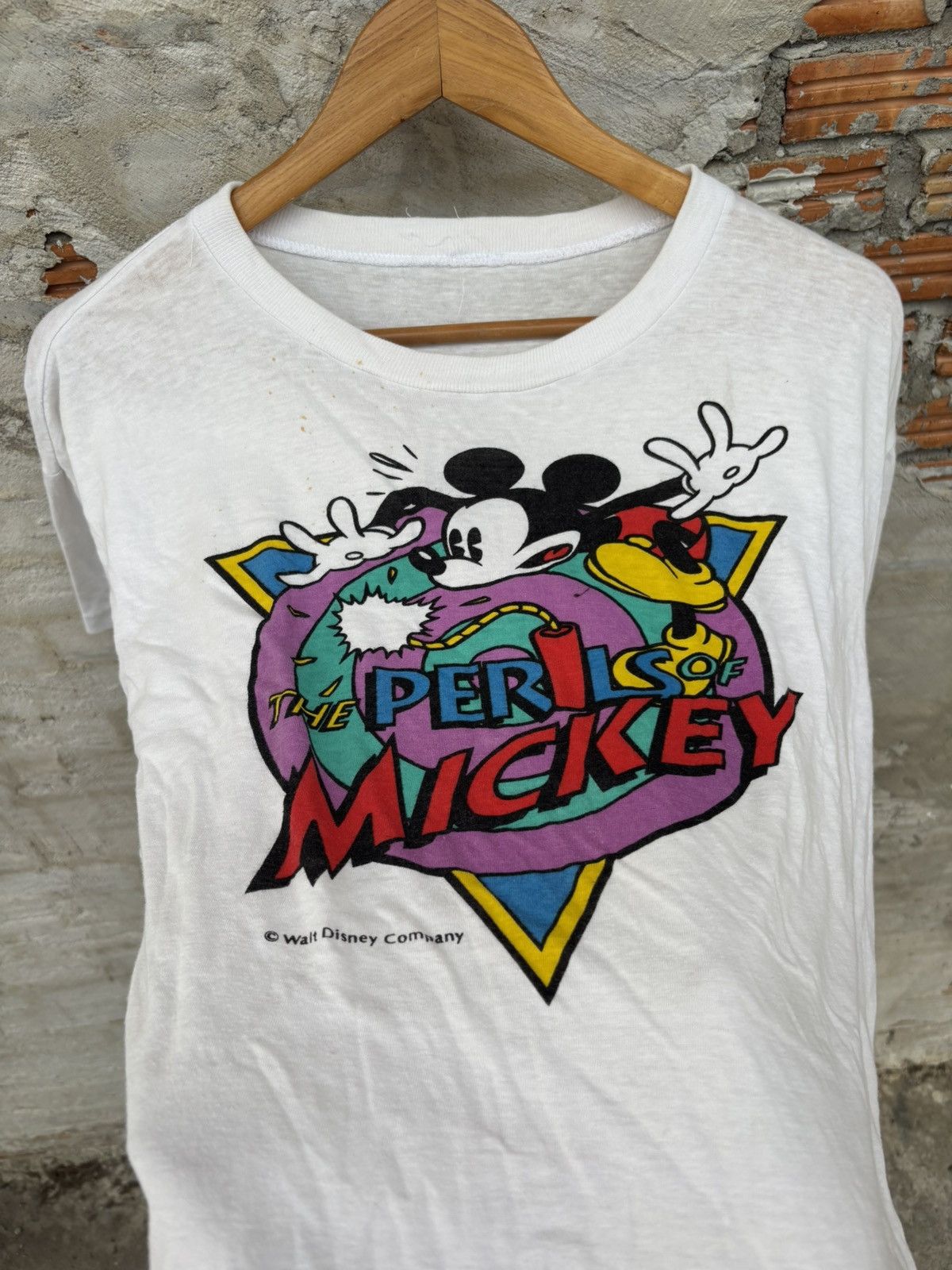 Vintage Vintage 80s/90s Disney "The Perils of Mickey" Size US M / EU 48-50 / 2 - 4 Thumbnail