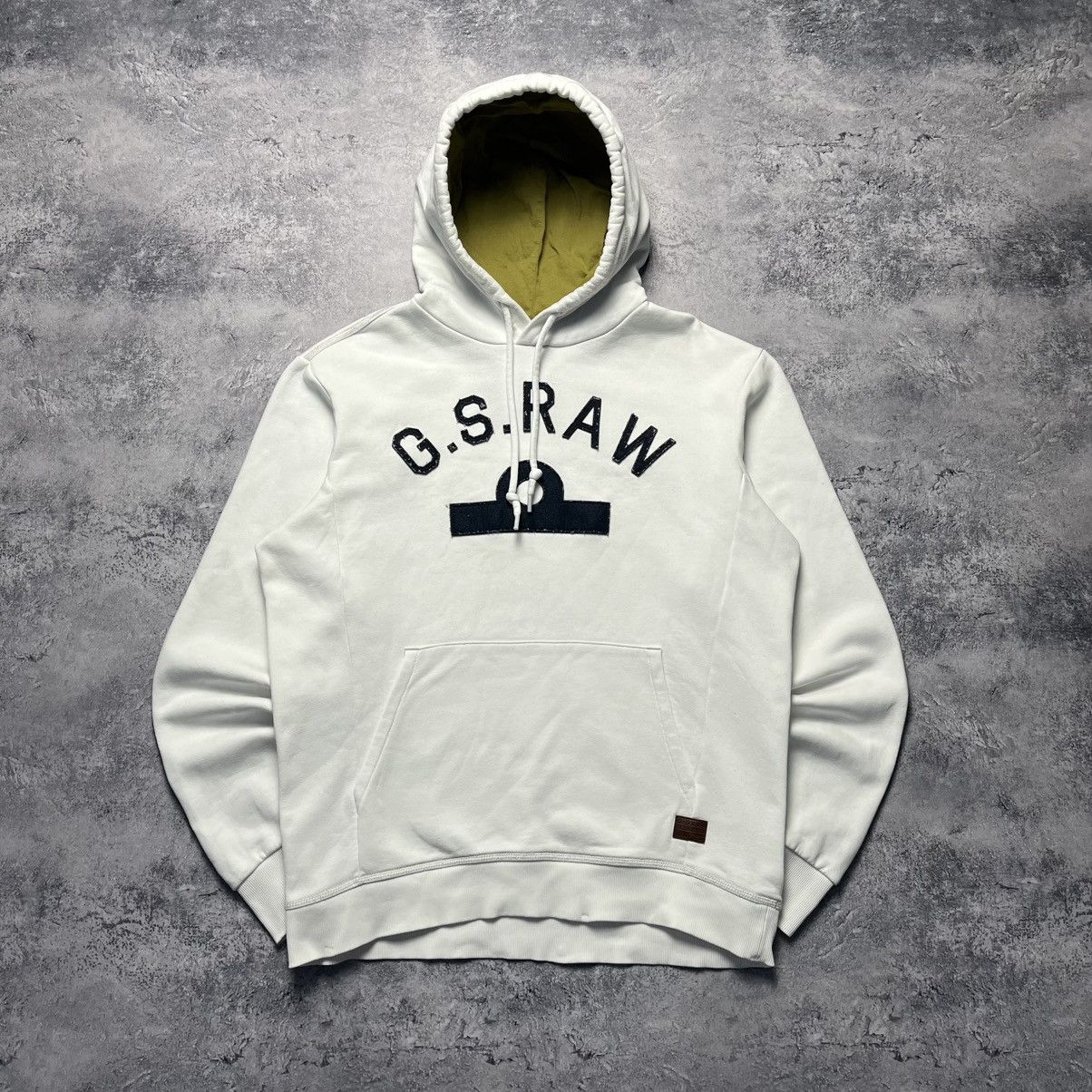 G-Star Vintage G-Star RAW Pocket Hoodie Y2K Streetwear Size US XXL / EU 58 / 5 - 1 Thumbnail