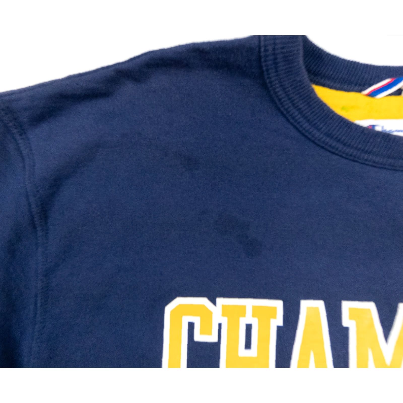 Champion Champion Sweatshirt Mens XL Blue Crew Neck Logo Pullover Size US XL / EU 56 / 4 - 3 Thumbnail
