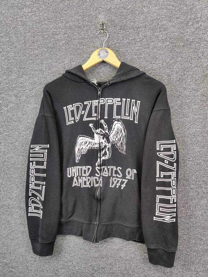 Band Tees Led Zeppelin United Of States America 1977 Band Hoodie Size US M / EU 48-50 / 2 - 2 Thumbnail