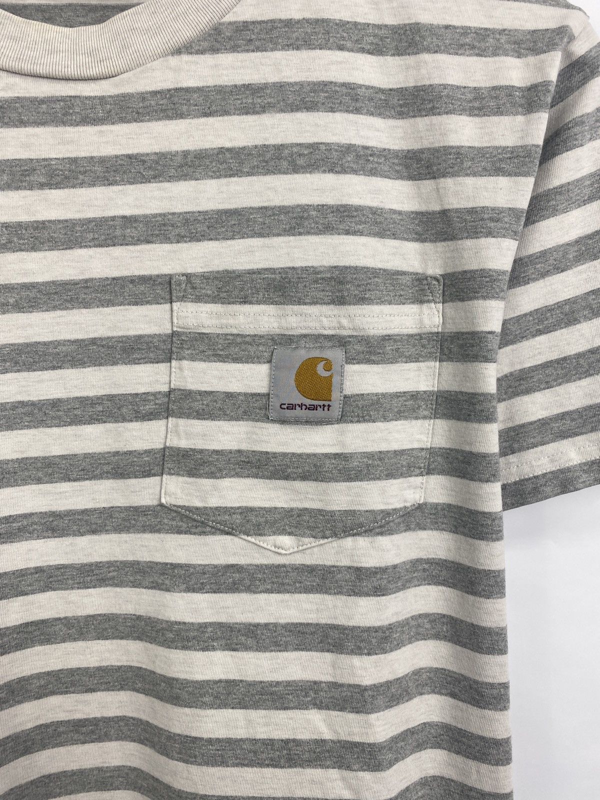 Carhartt × Carhartt Wip × Vintage 🇺🇸 Vintage Carhartt Box Logo T-Shirt Rare Retro Hype Y2K Size US M / EU 48-50 / 2 - 4 Thumbnail