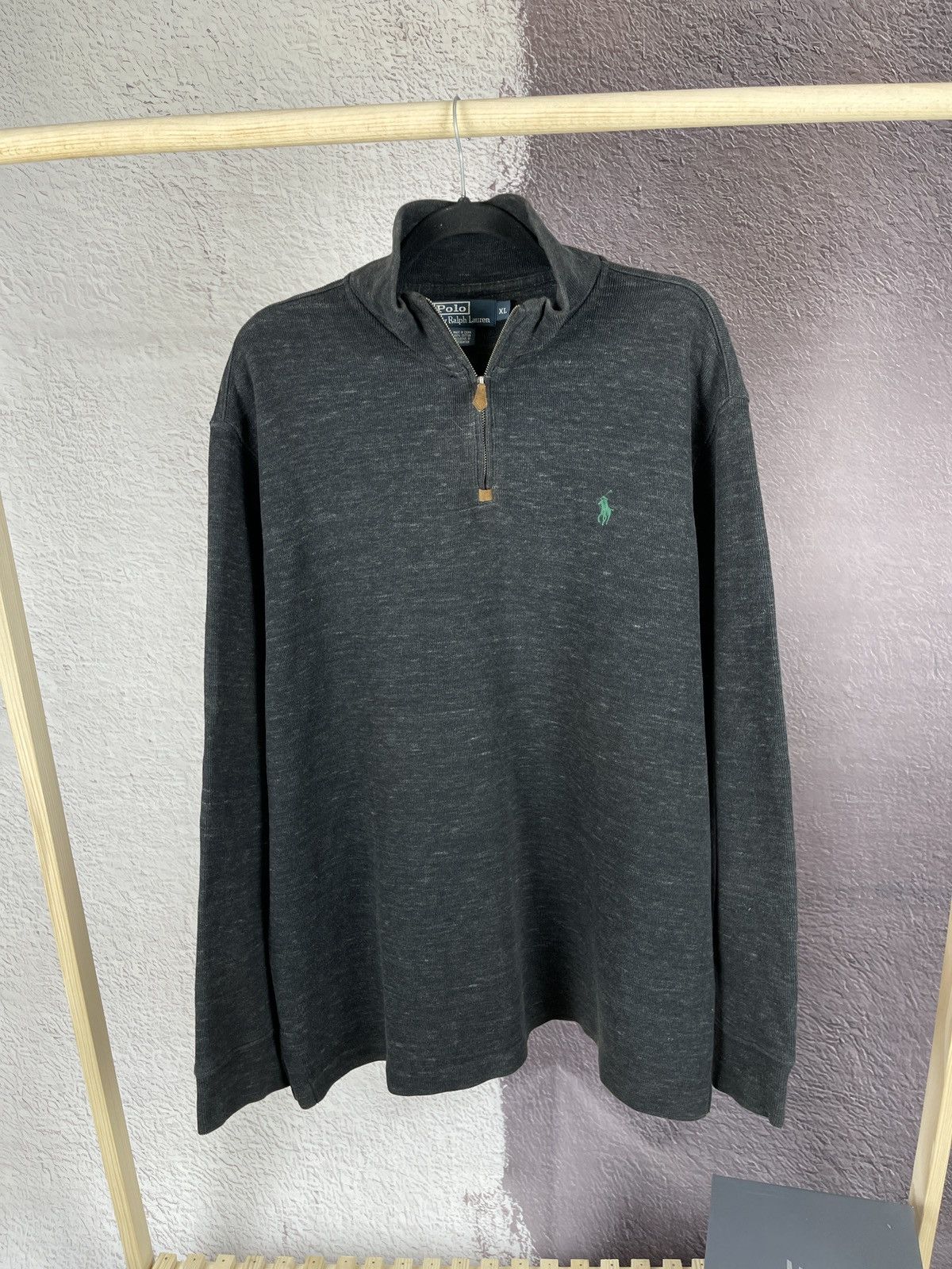 Polo Ralph Lauren Polo Ralph Lauren vintage 1/4 zip pullover sweater Size US XL / EU 56 / 4 - 2 Thumbnail