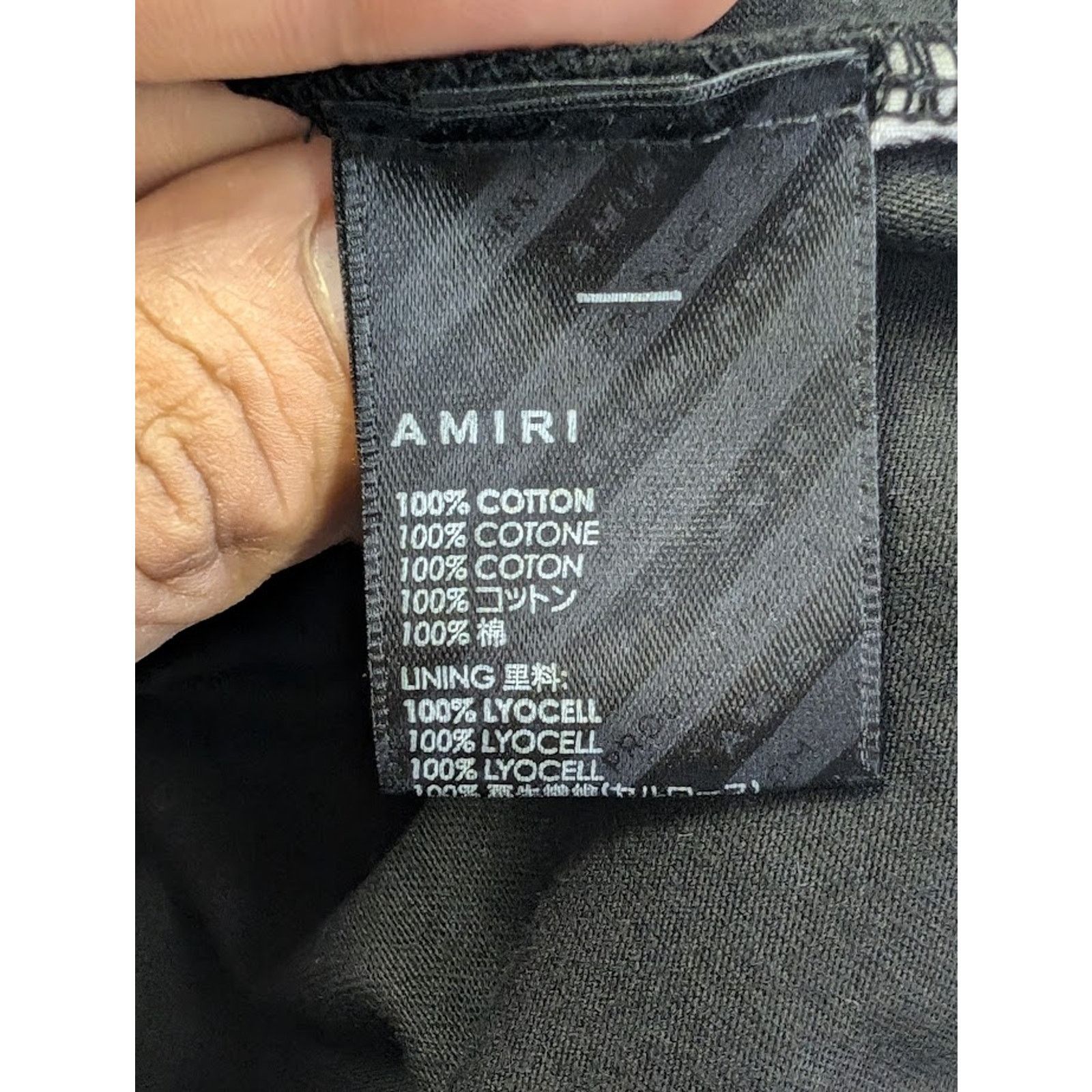 Amiri o1rshd1 Everything T-Shirt in Black / Red Size US L / EU 52-54 / 3 - 19 Thumbnail