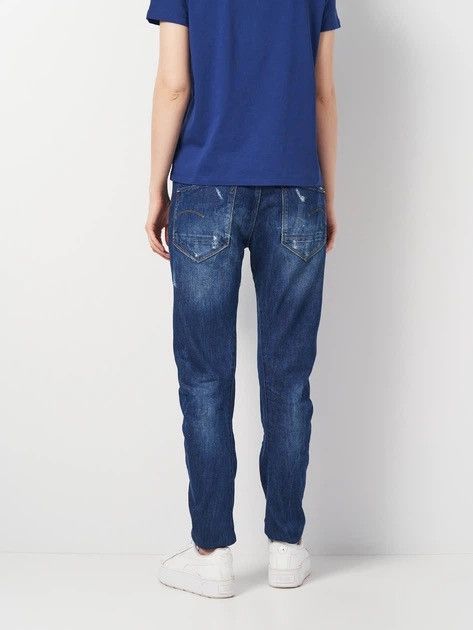 G-Star G-Star Raw Arc 3D Low Boyfriend Womens Blue Jeans Distressed Size 30" / US 8 / IT 44 - 2 Thumbnail