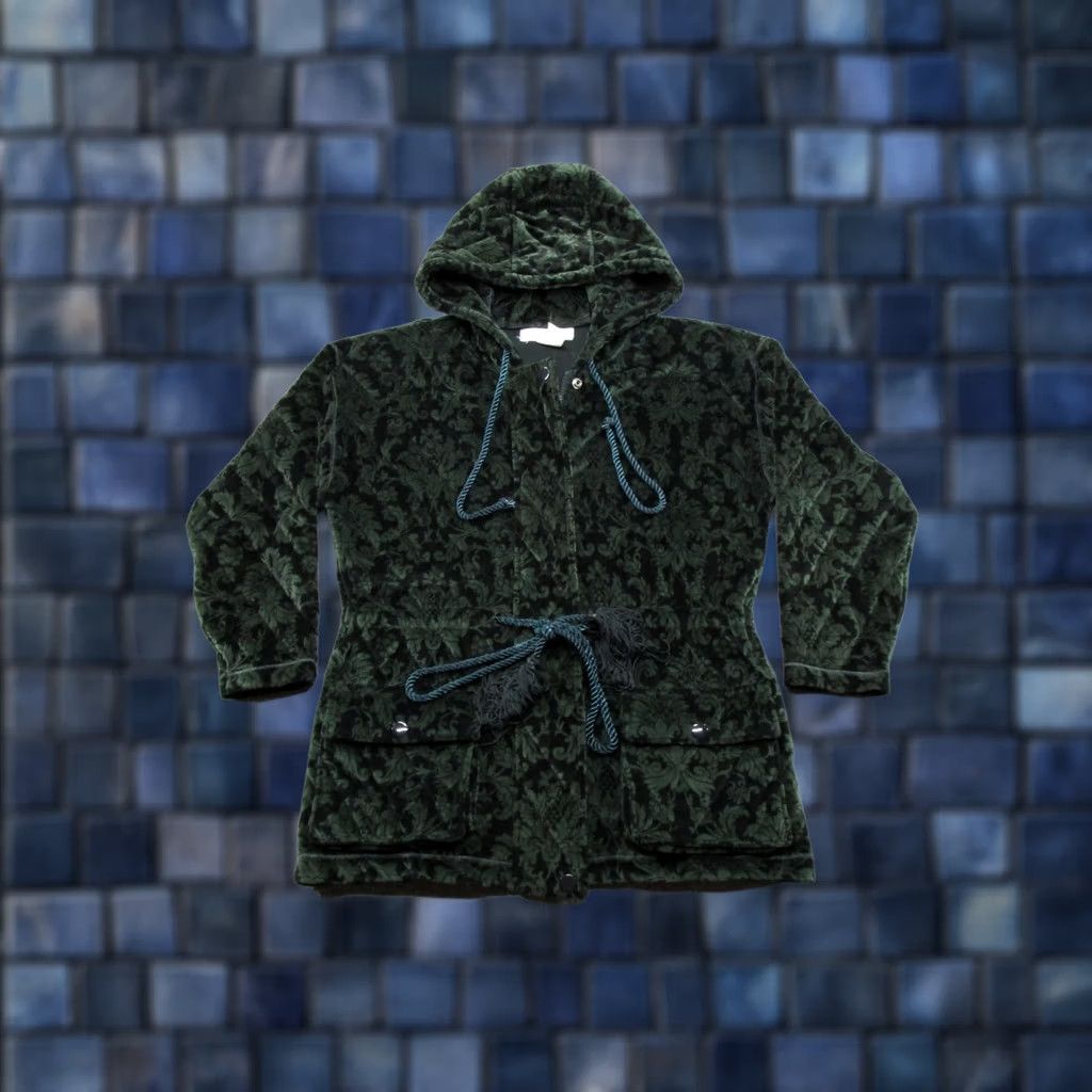 Jones New York Vintage Jones New York Sport Hooded Quilted Jacket Womens S 90s Green Size S / US 4 / IT 40 - 1 Thumbnail