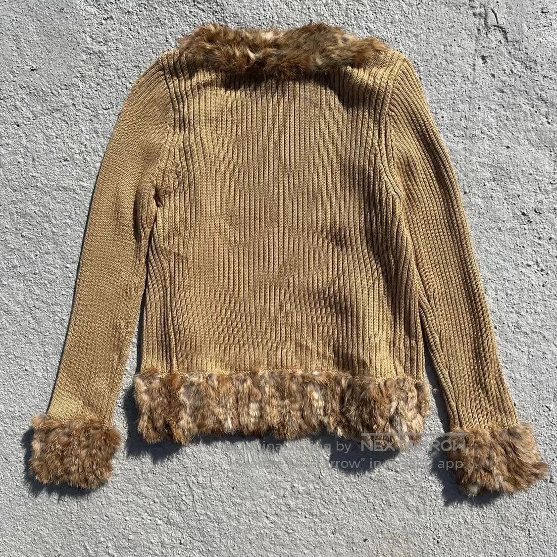 Vintage Glamorous Vintage Knit Cardigan Jacket. Size S / US 4 / IT 40 - 6 Thumbnail