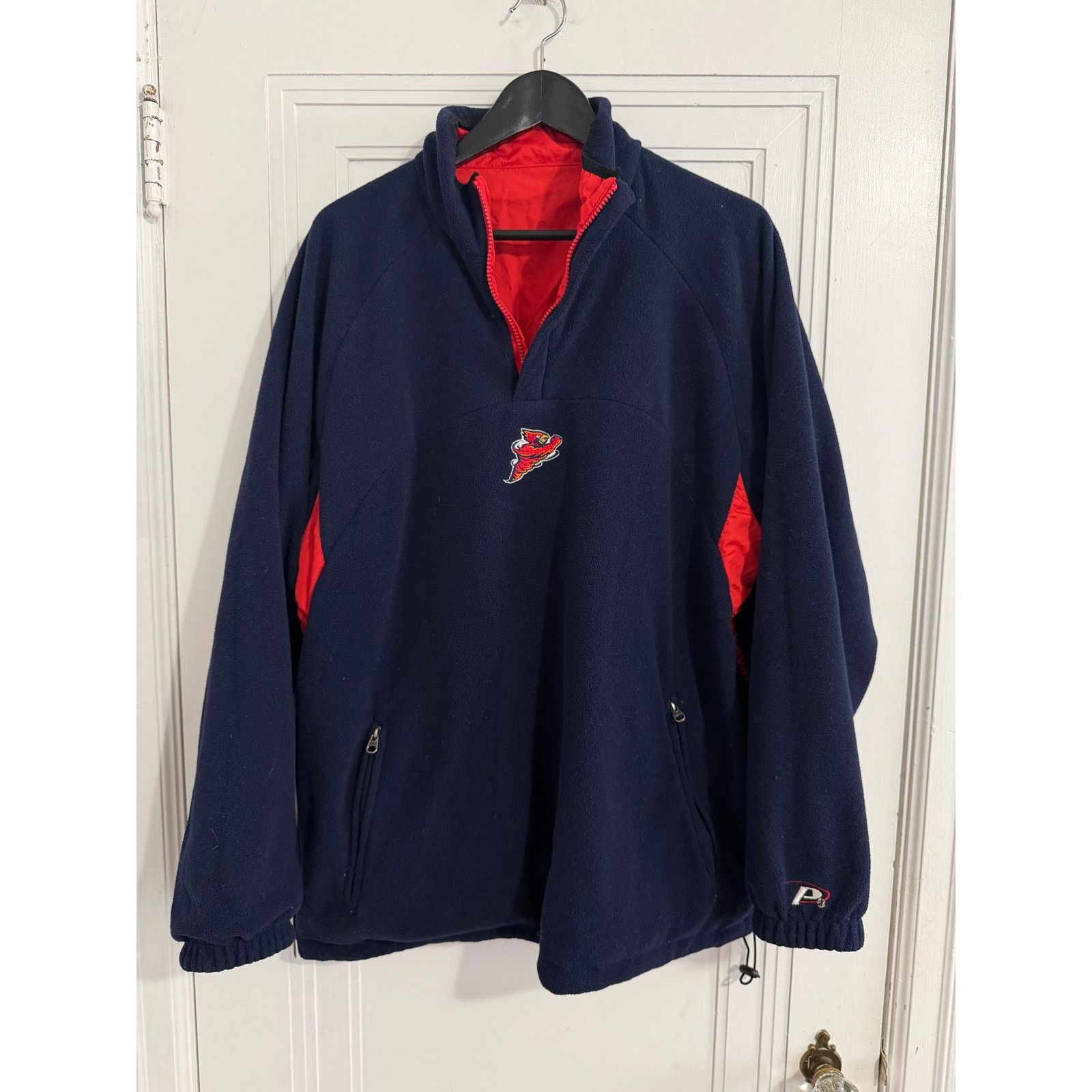 Pro Player Vintage Iowa State Cyclones Reversible Fleece Jacket Size M Size US M / EU 48-50 / 2 - 2 Thumbnail