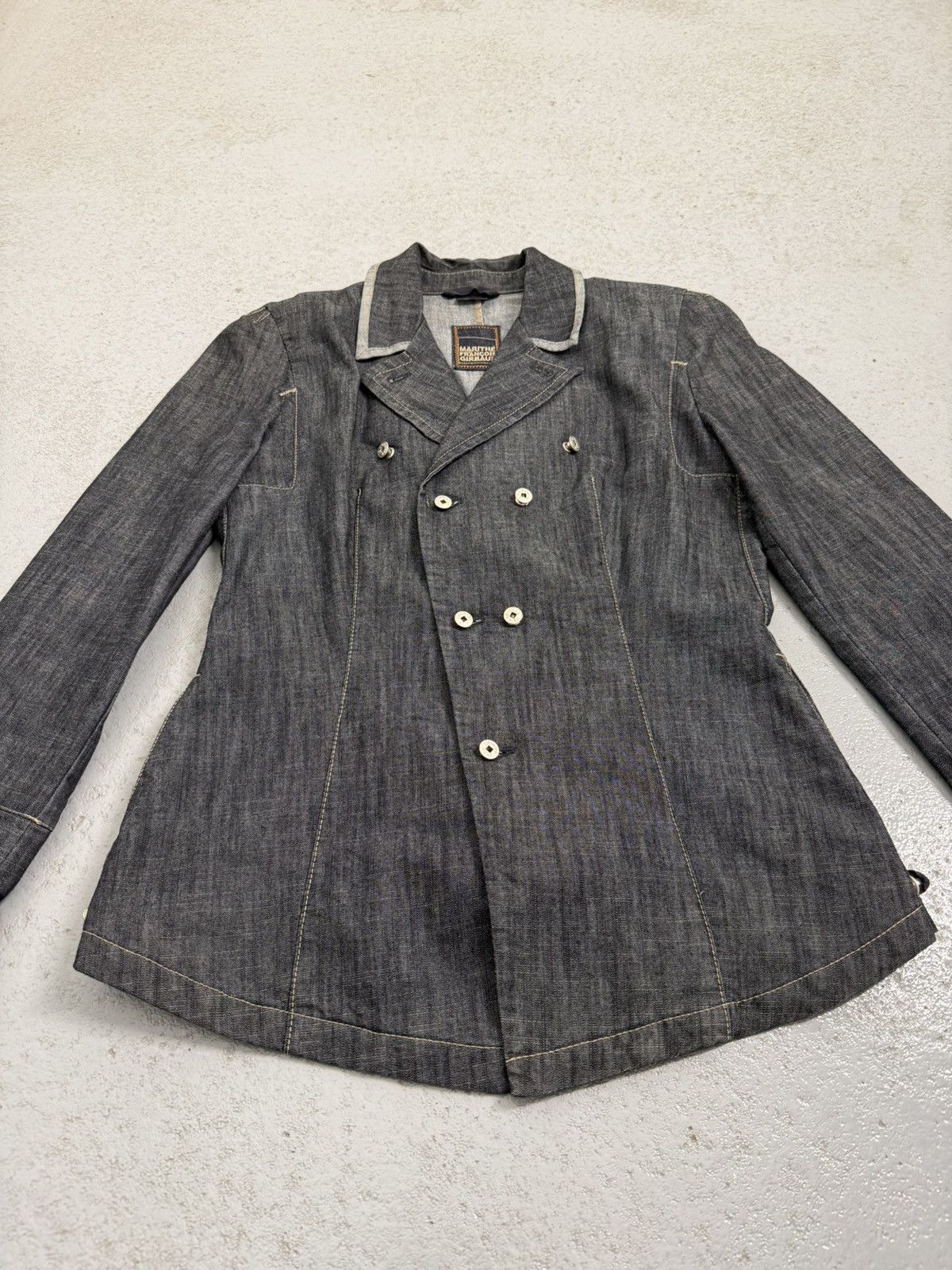Marithe + Francois Girbaud Marithe Francois Girbaud Denim Streetwear Jacket Size M / US 6-8 / IT 42-44 - 5 Thumbnail