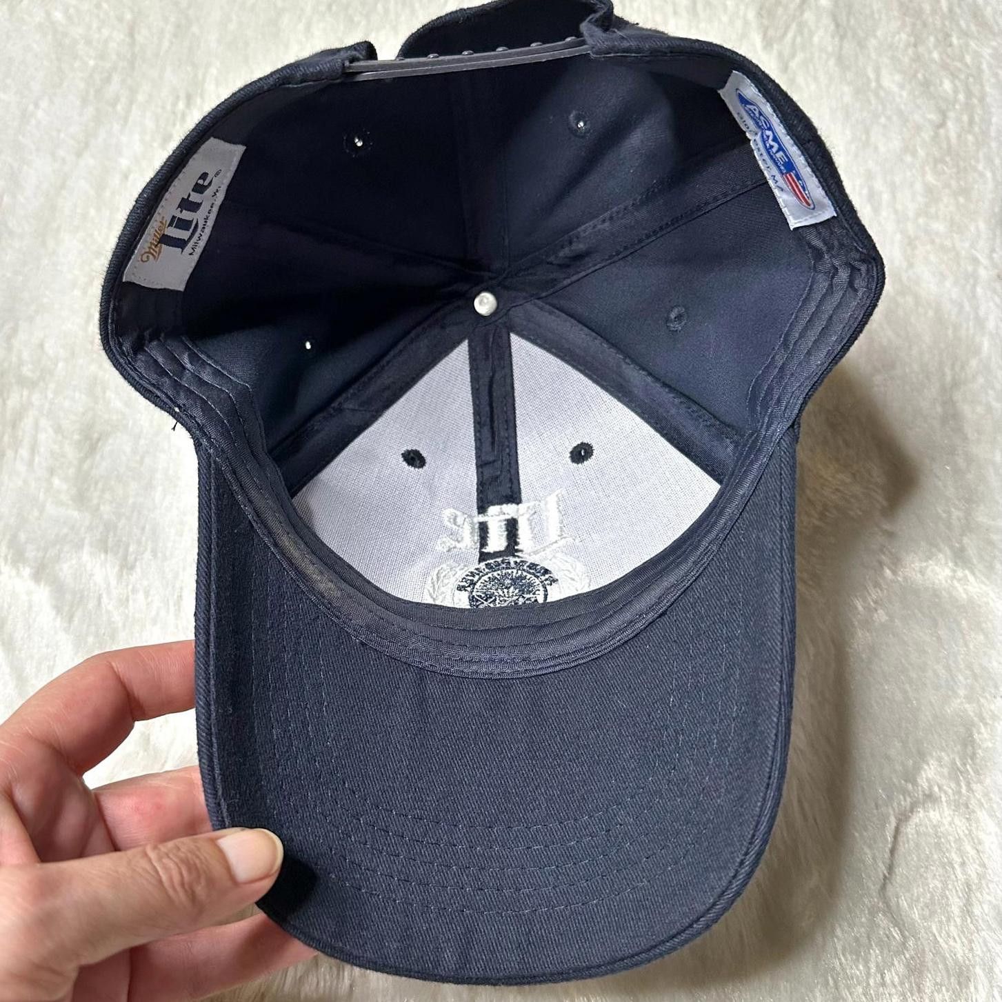 Designer Miller Lite Blue Snapback Hat Unisex Adjustable Casual Cap Size ONE SIZE - 7 Thumbnail