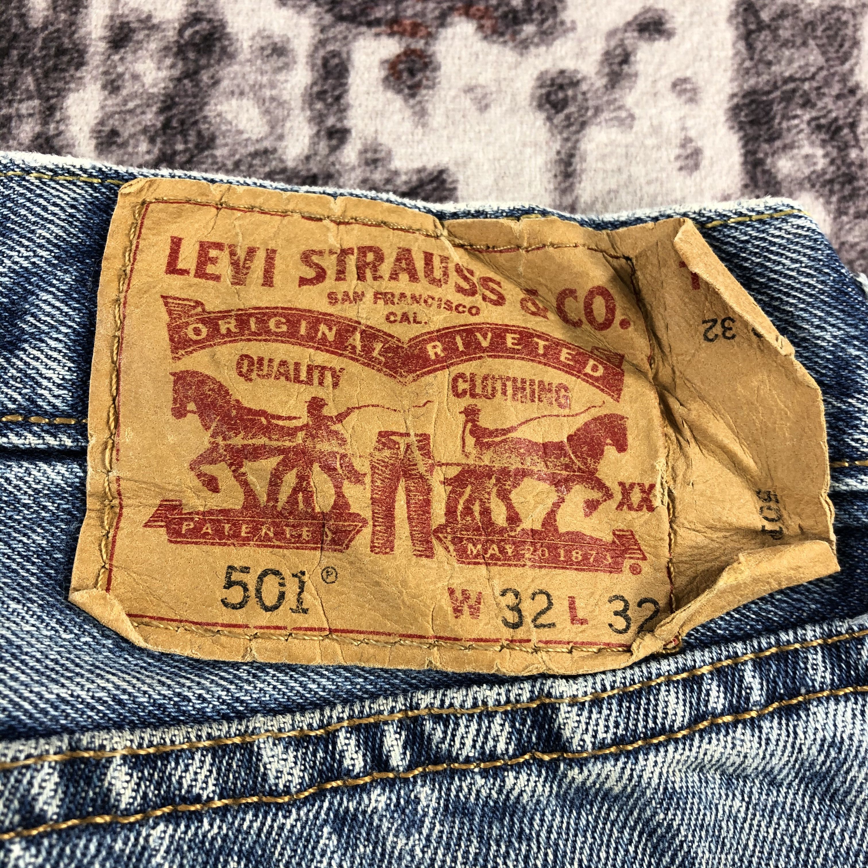Levi's × Vintage Vintage Blue Wash Levis 501 Jeans-JM2989 Size US 32 / EU 48 - 6 Thumbnail