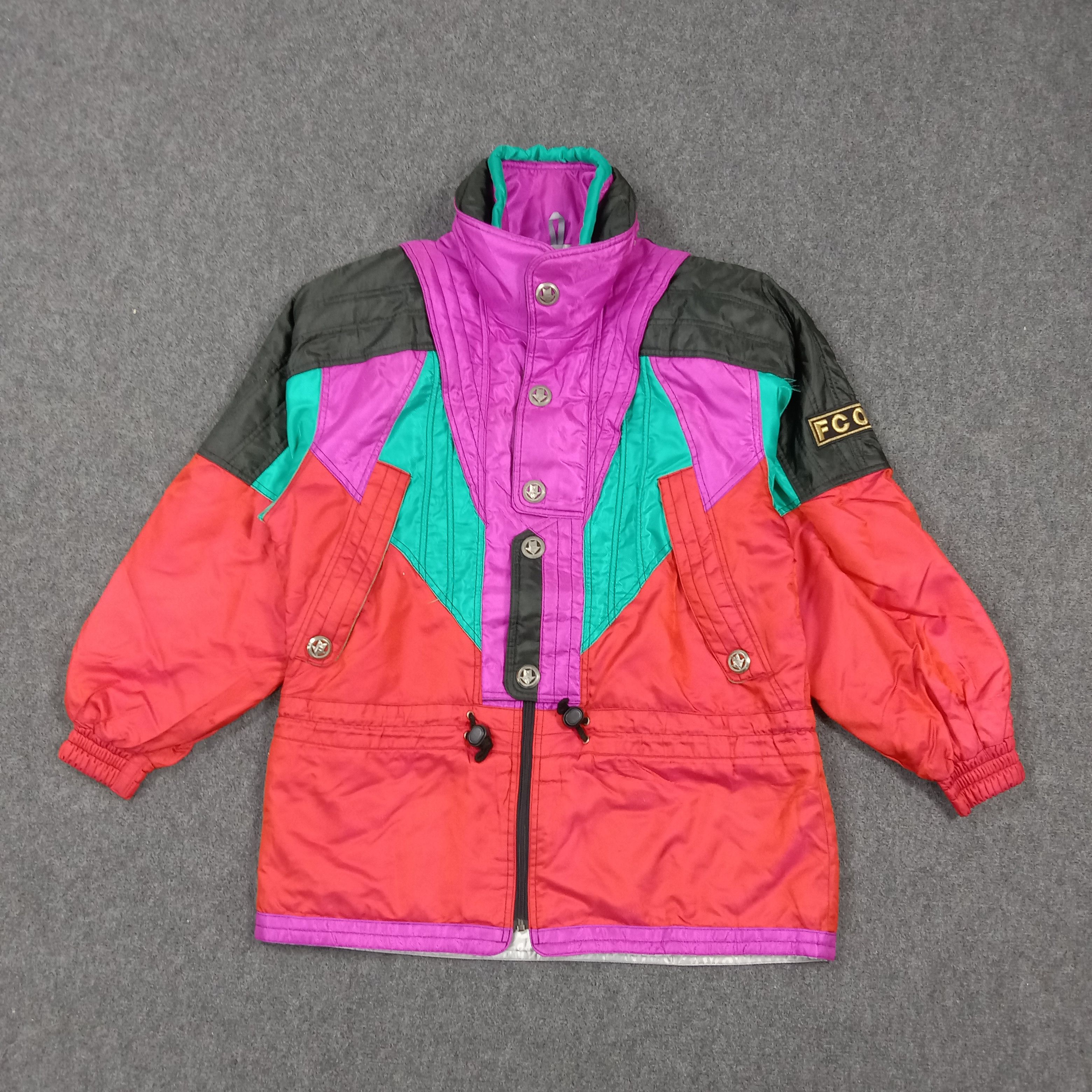 Vintage Retro 90's FCO F. Creative Office Ski Sport Jacket C284N19 Size US L / EU 52-54 / 3 - 1 Thumbnail