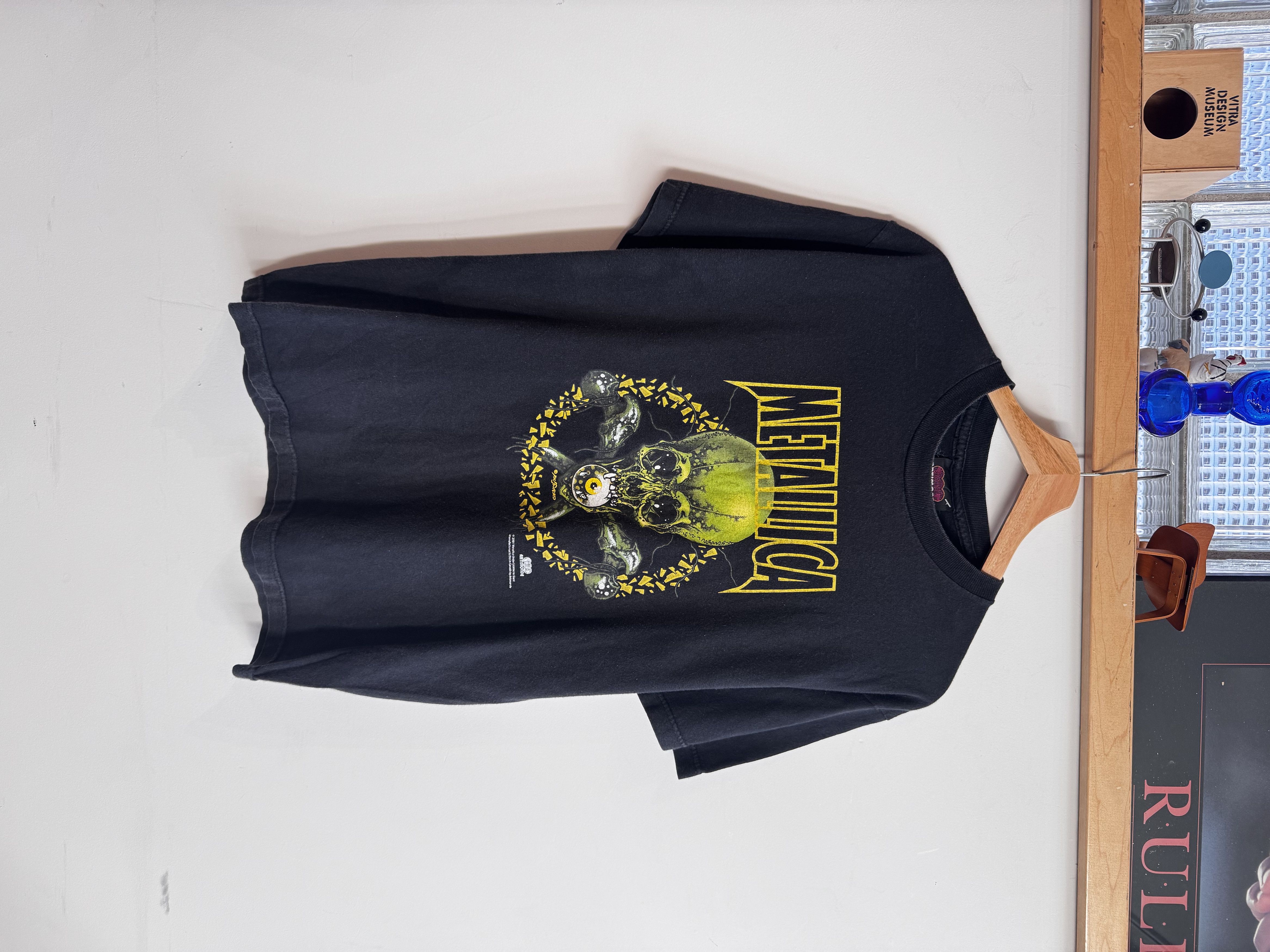 2001 Metallica Band Tee Pushead Size M, image size:4667x3500