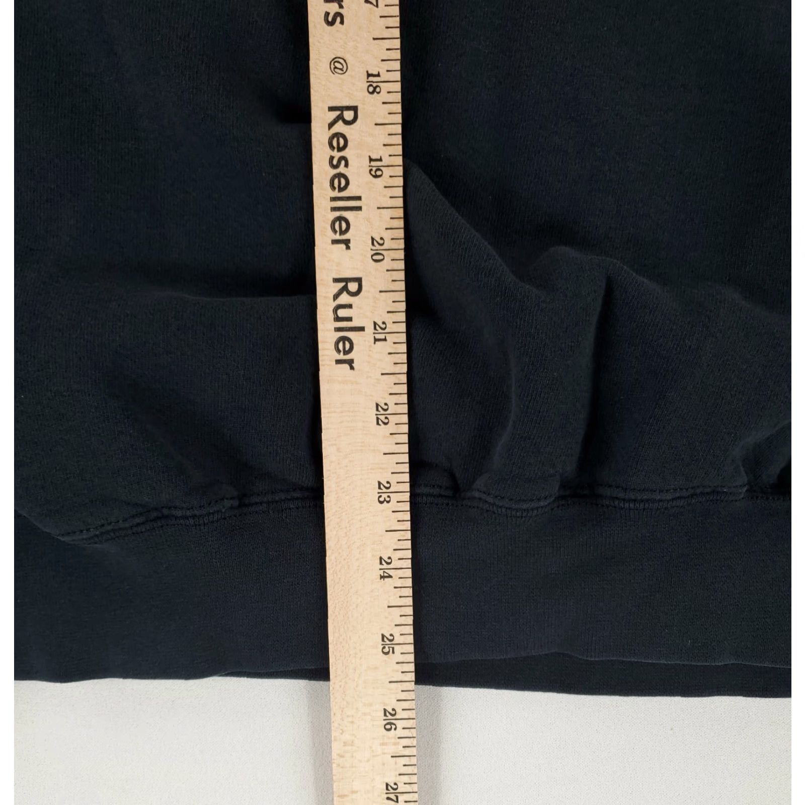 Nike VINTAGE Nike Sweatshirt Black Short Sleeve Made USA Mens L 90s Pullover Shirt Size US L / EU 52-54 / 3 - 7 Thumbnail