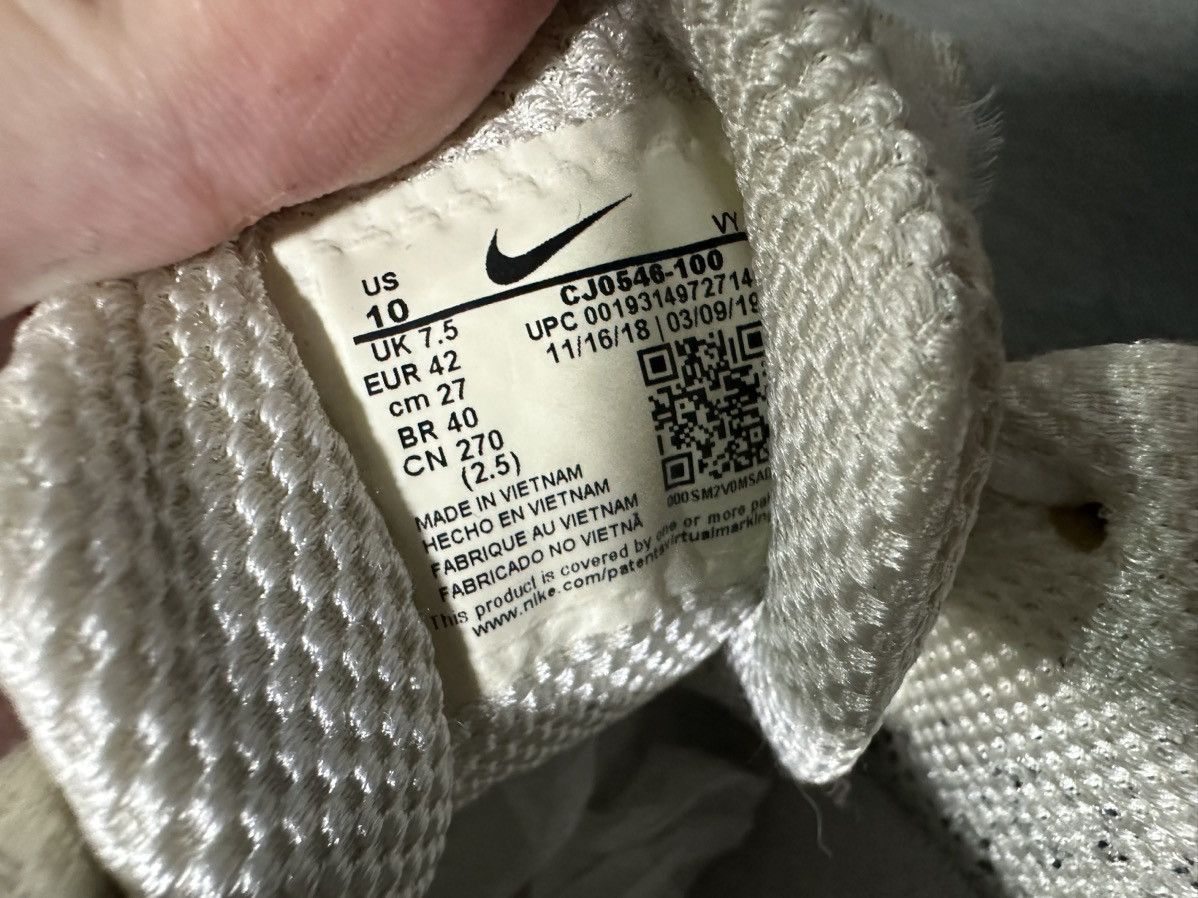 Comme des Garcons × Nike COMME DES GARÇONS X NIKE SHOX TL White Sneaker Size US 9 / EU 42 - 8 Thumbnail
