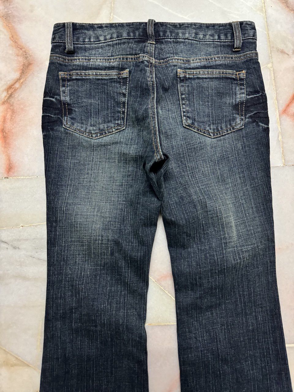 Japanese Brand Flared💥Bell Bottom Japanese Mudwash Bootcut Insane Dark Jean Size US 29 - 9 Thumbnail