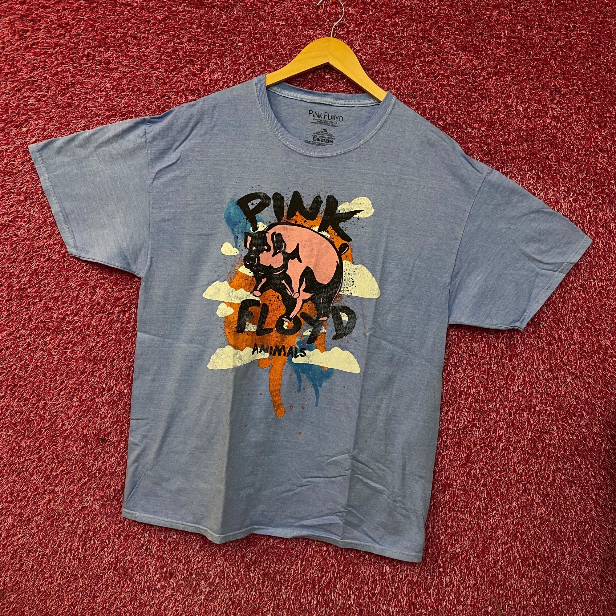 Pink Floyd Pink Floyd Album Animals Art Flying Pig Graphic T-Shirt L/XL Size US XL / EU 56 / 4 - 3 Thumbnail