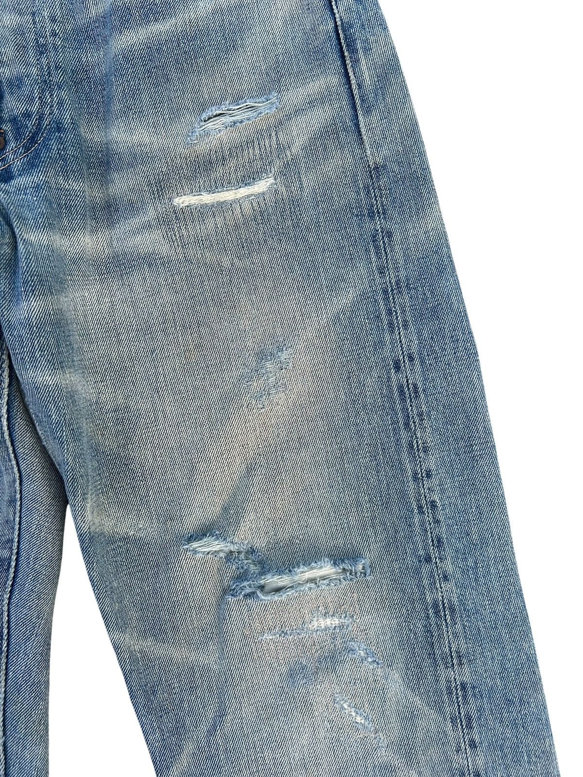 Kapital Vintage Levis Big E Selvedge Buckle Back Thrashed Denim Jean Size US 30 / EU 46 - 10 Thumbnail