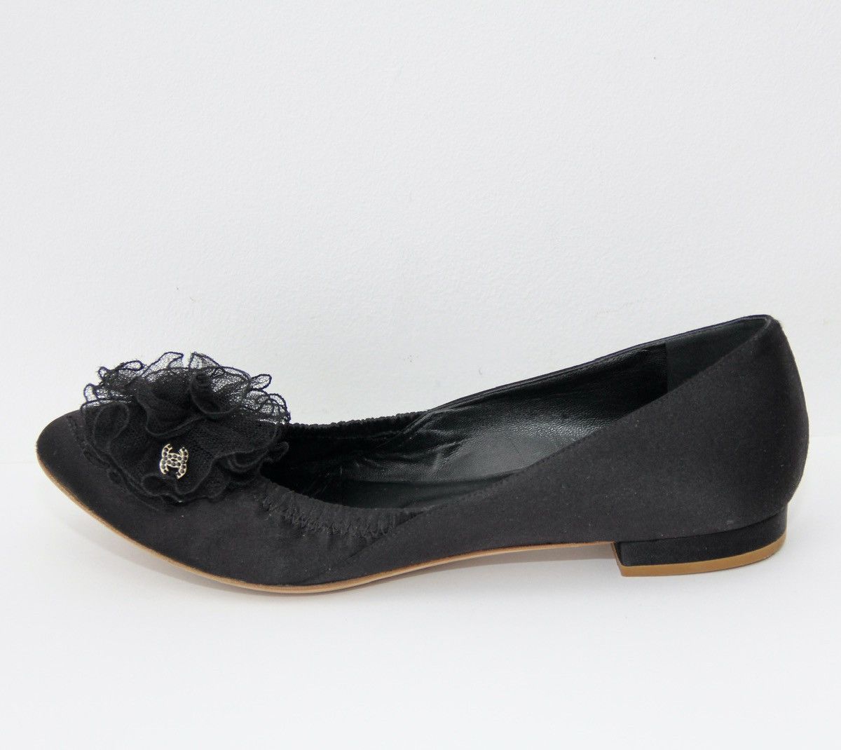 Chanel Chanel Camiellia Ballet Flat Size US 10 / IT 40 - 4 Thumbnail