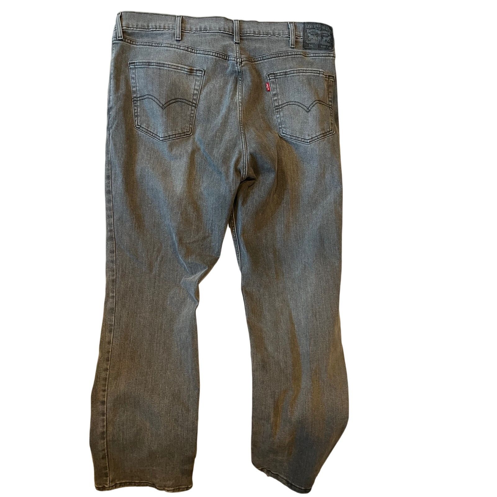 Levi's Levi's 541 Athletic Fit Straight Leg Jeans Black Mens 42x32 Size US 42 / EU 58 - 2 Thumbnail