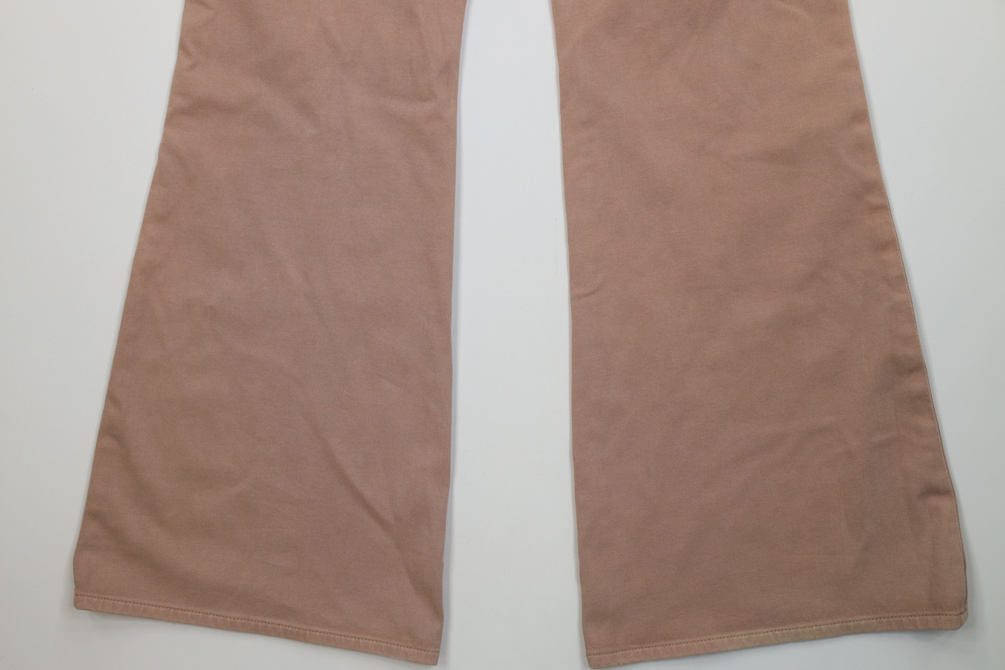 Express Vintage Y2K Express 70s Flared Wide Leg Bell Bottoms Jeans Size 28" / US 6 / IT 42 - 15 Thumbnail