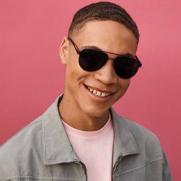 Prada 🕶️ New Prada Sport PS54TS 5AV3M1 Sunglasses - Gunmetal Size ONE SIZE - 4 Thumbnail