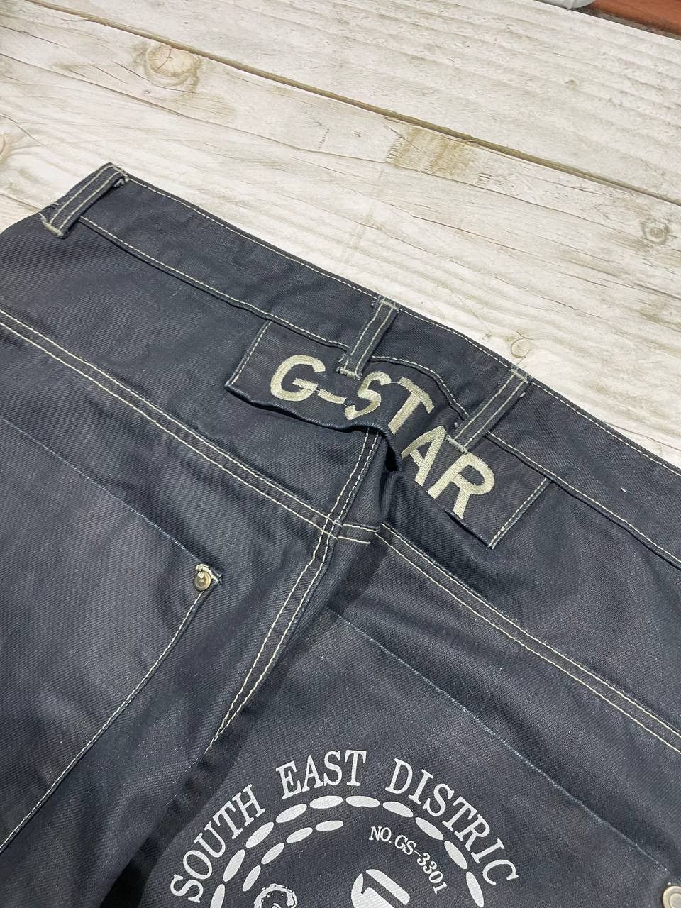 G-Star Vintage G Star Storm Elwood 3301 Jeans Loose Fit Denim Y2K Size US 36 / EU 52 - 19 Thumbnail