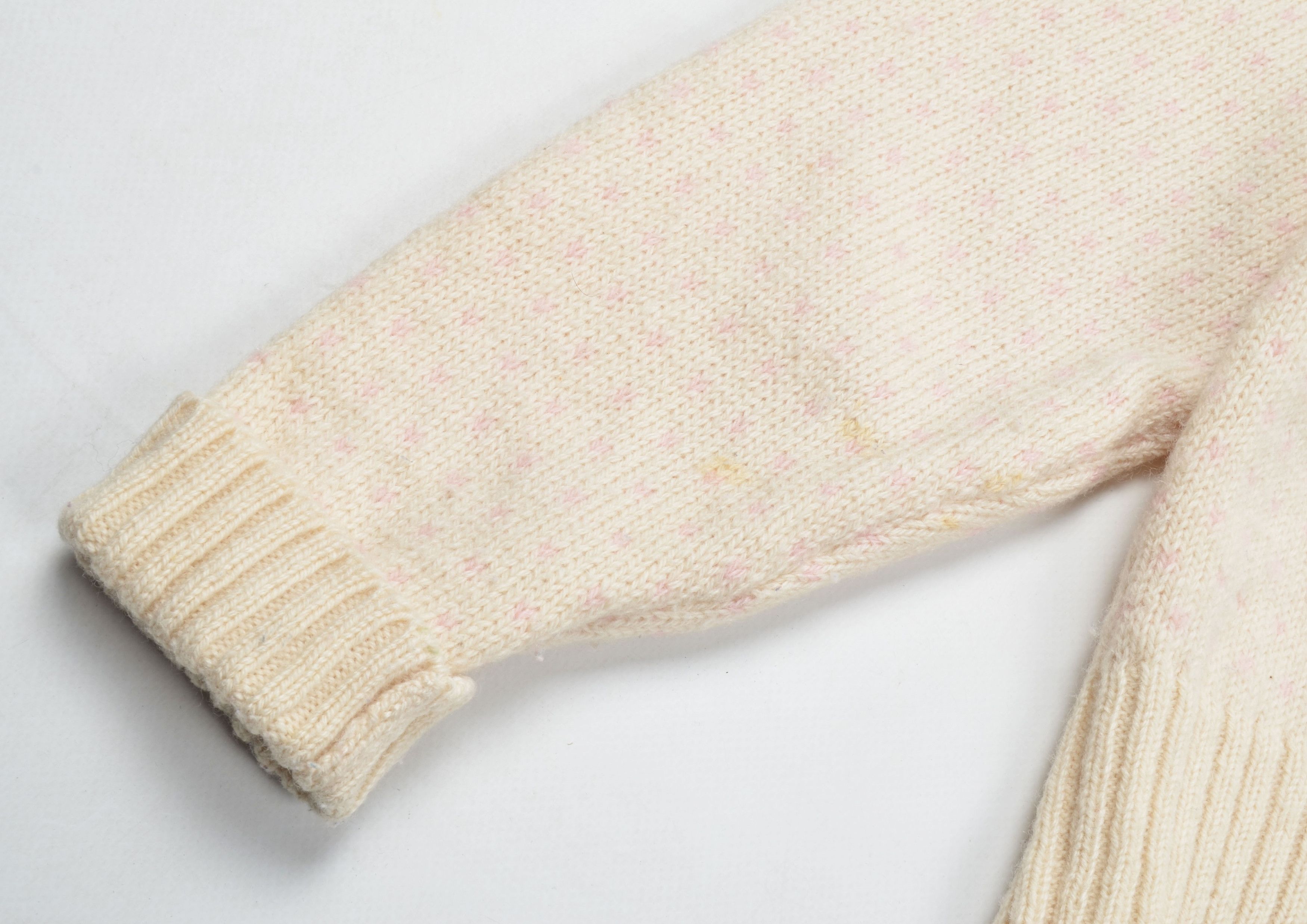 Woolrich Woolen Mills Woolrich 90's Heart's Cute Cottagecore Wool Blend Cardigan Size L / US 10 / IT 46 - 4 Thumbnail