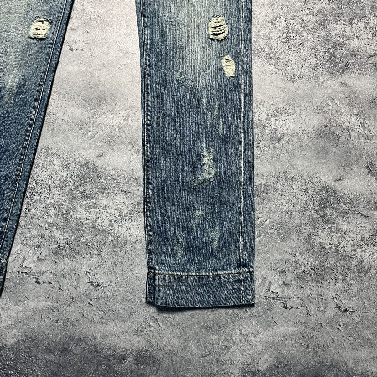 Desigual Vintage Desigual Distressed Trashed Denim Jeans Streetwear Size US 28 / EU 44 - 6 Thumbnail