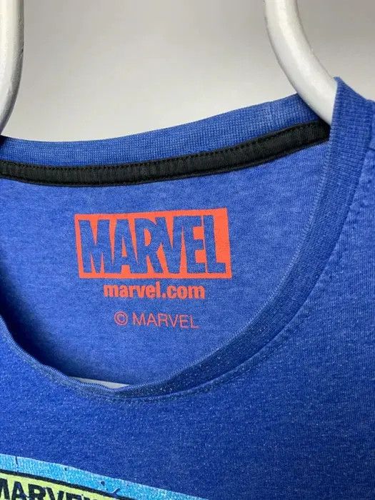 Band Tees Marvel comics Thor T-shirt vintage size L blue big logo Size US L / EU 52-54 / 3 - 3 Thumbnail