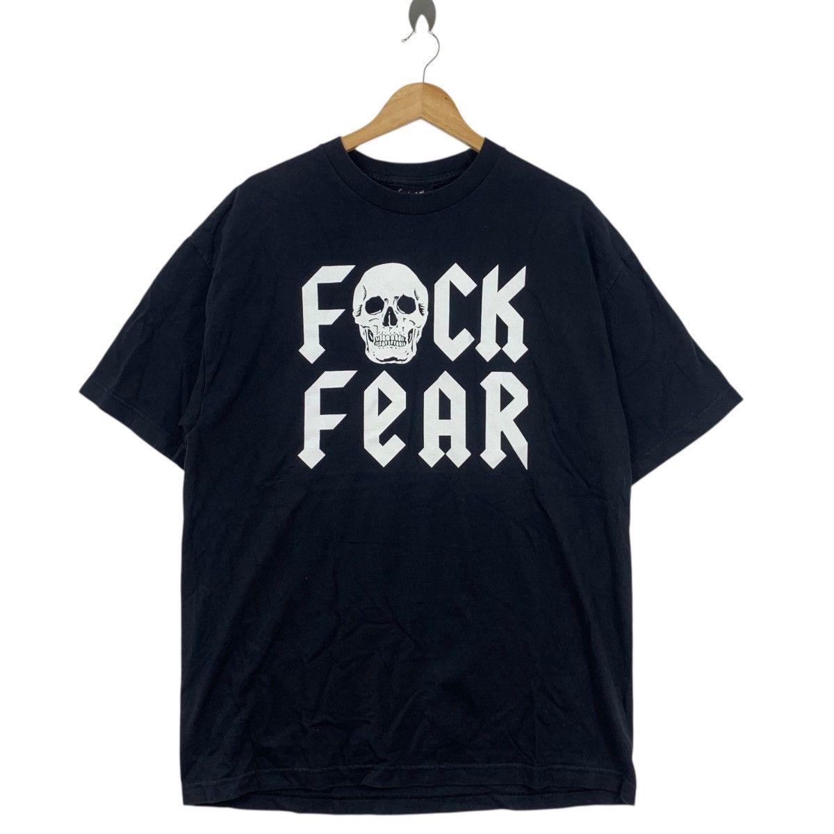Vintage Vintage 1993 WWE STONE COLD F*ck Fear Wrestling Tee Shirt Size US XL / EU 56 / 4 - 3 Thumbnail