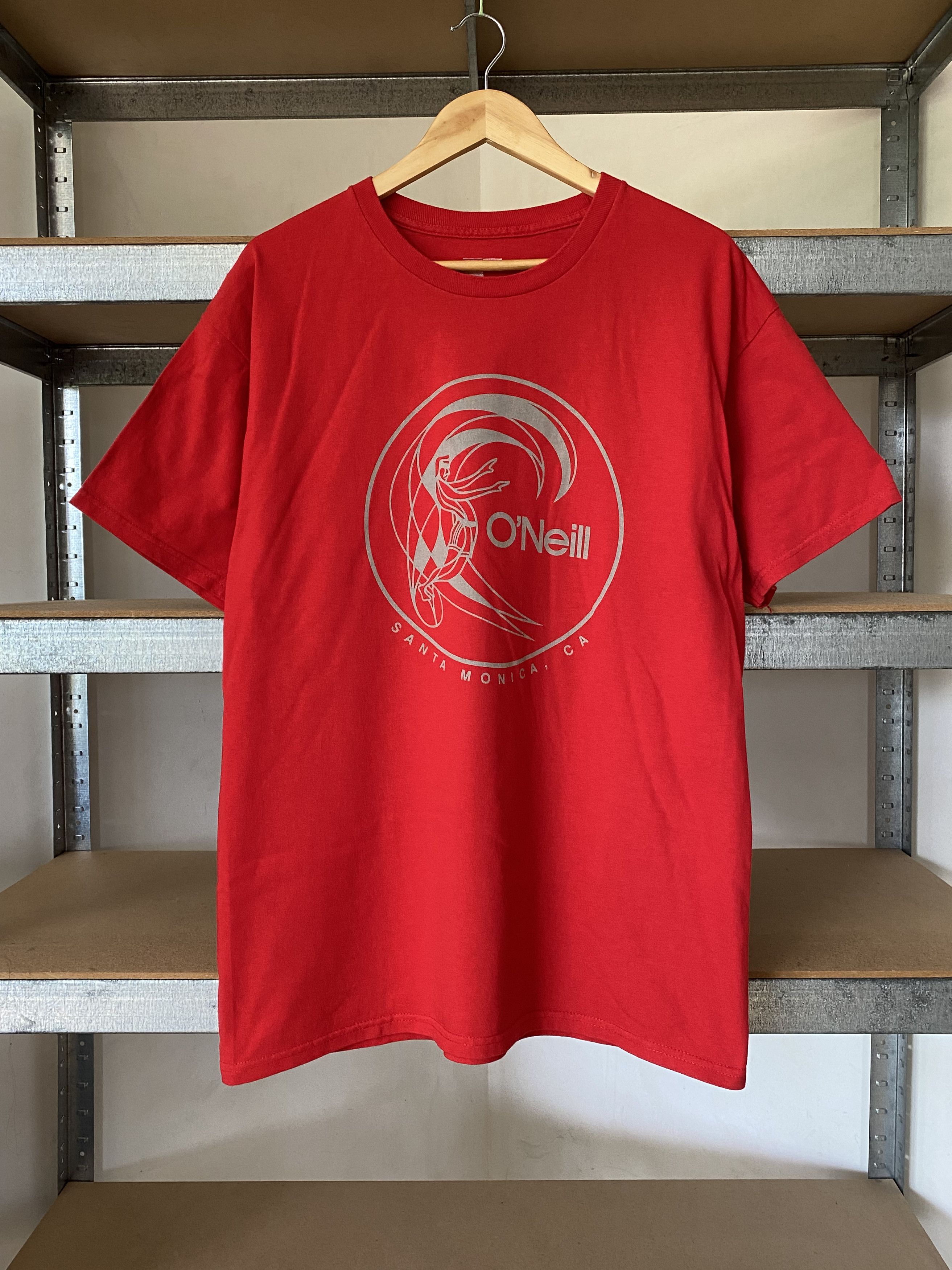 O'Neill O'neill Vintage Santa Monica CA Red Tee Size US L / EU 52-54 / 3 - 1 Thumbnail