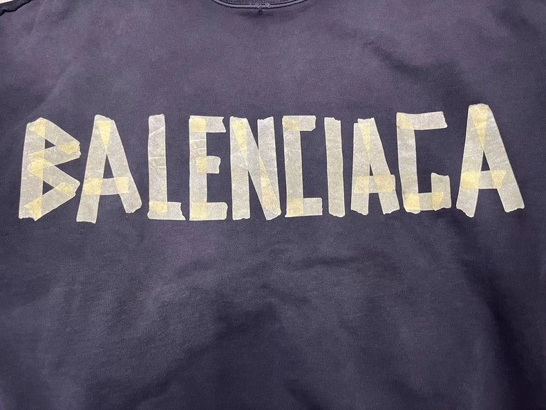 Balenciaga Balenciaga 24ss Tape 3 B 2-in-1 Patchwork Wash Break Long S Size US XS / EU 42 / 0 - 4 Thumbnail