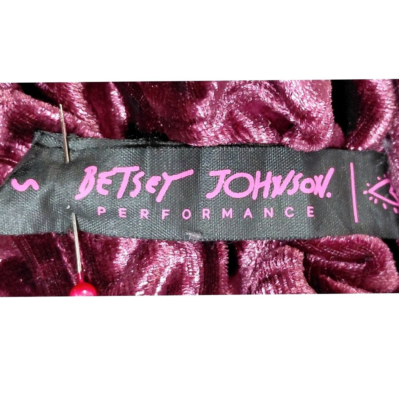 Betsey Johnson BETSEY JOHNSON PERFORMANCE Velvet Hoodie Women Size S Long Sleeve Solid Purple Size S / US 4 / IT 40 - 4 Thumbnail