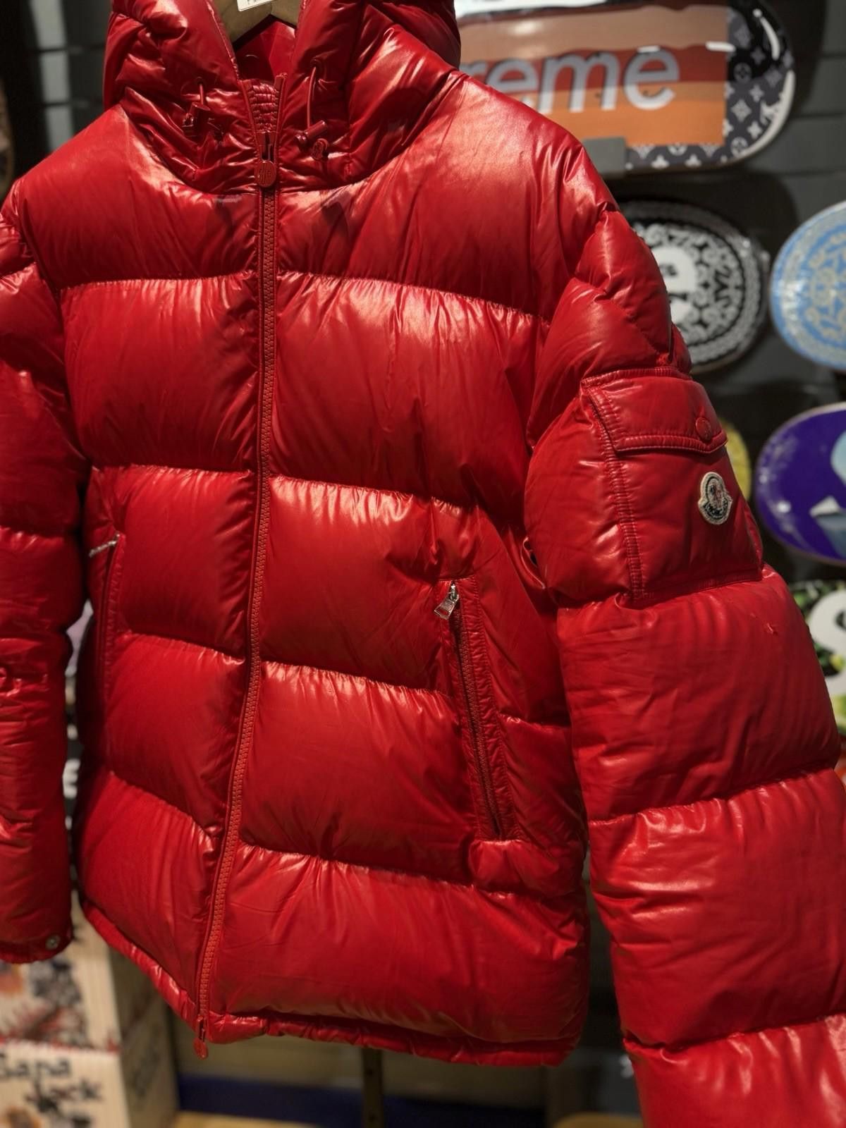 Moncler Moncler Maya Gibbotto Puffer Down Jacket Red Size 5 $1500 Size US L / EU 52-54 / 3 - 10 Thumbnail