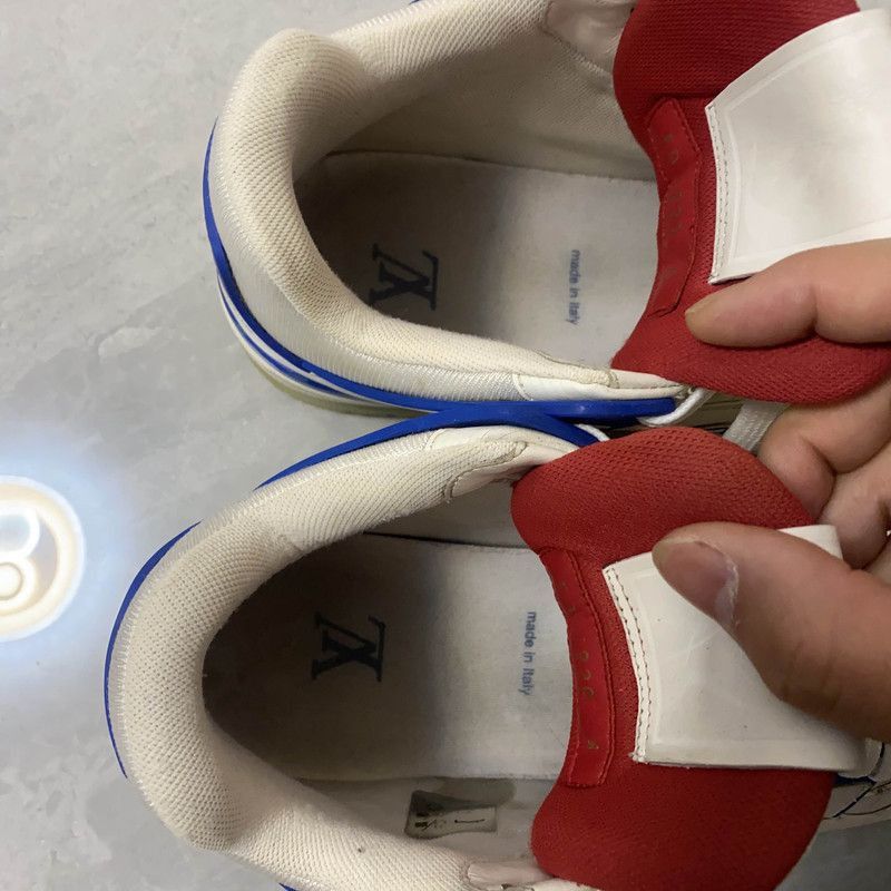 Louis Vuitton Louis Vuitton Tricolor Classic Sneakers for Men - Size US 7.5 / EU 40-41 - 7 Thumbnail