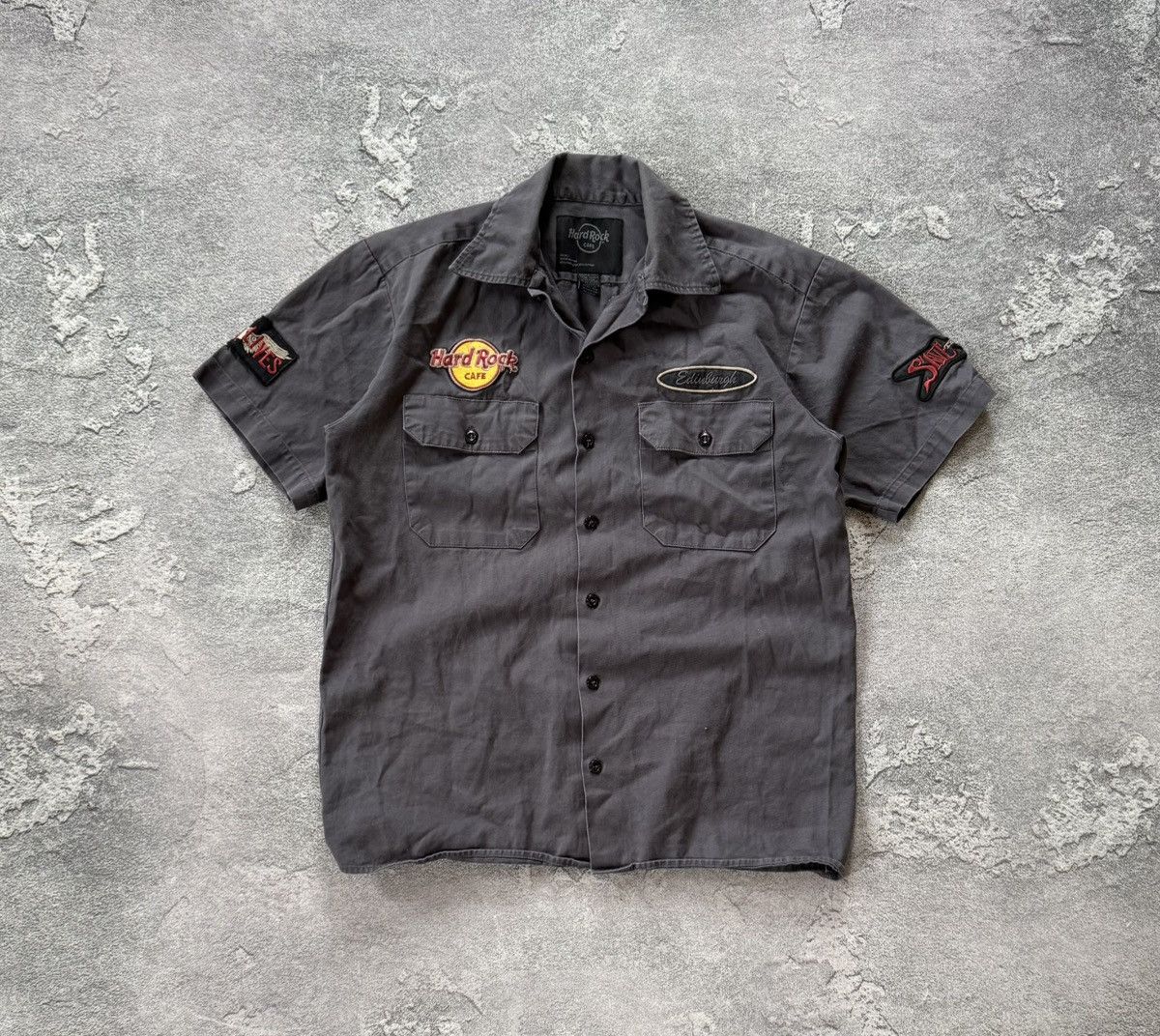 Hard Rock Cafe × Vintage Hard Rock🎸 Cafe S shirt button up polo tee T-shirt patchwork Size US S / EU 44-46 / 1 - 5 Thumbnail