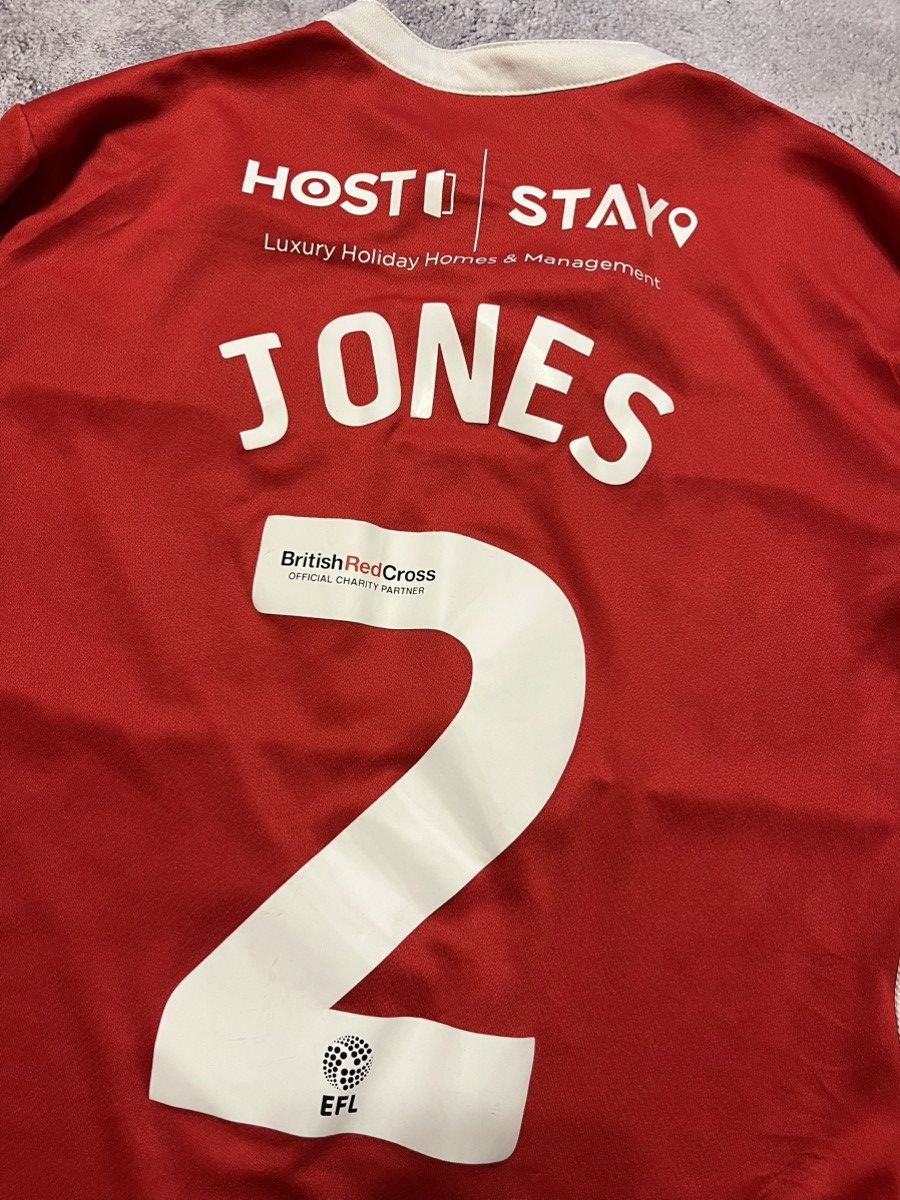 Errea Player Issue Isaiah Jones Middlesbrough 2022/2023 Size US S / EU 44-46 / 1 - 2 Thumbnail