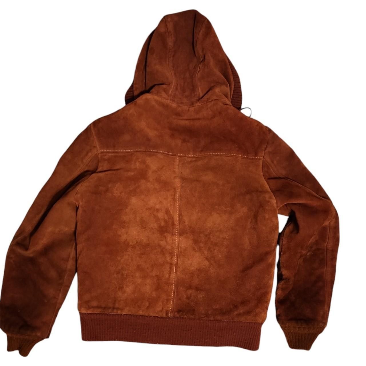 Other Damico Sherpa Lined Brown Leather Jacket Size XS / US 0-2 / IT 36-38 - 4 Thumbnail